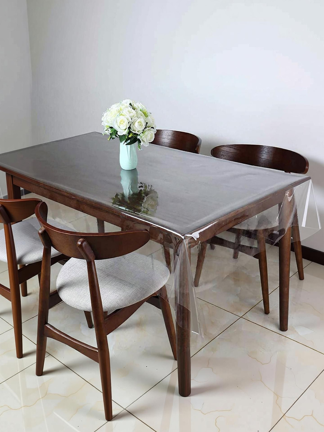 Image of Flipkart SmartBuy PVC 6 Seater Solid Table Cover