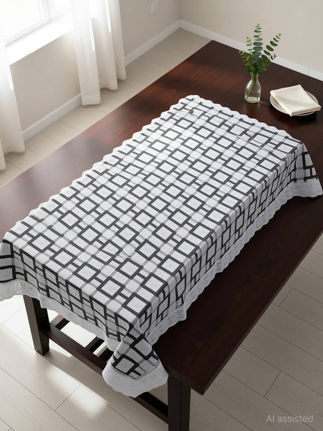 CASA 4 Seater Floral Table Cover - Image 1