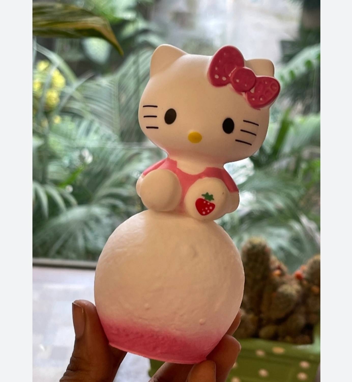 ARRX Hello Kitty Sanrio 3D Ball Night Lamp USB Table Lamp Colorful