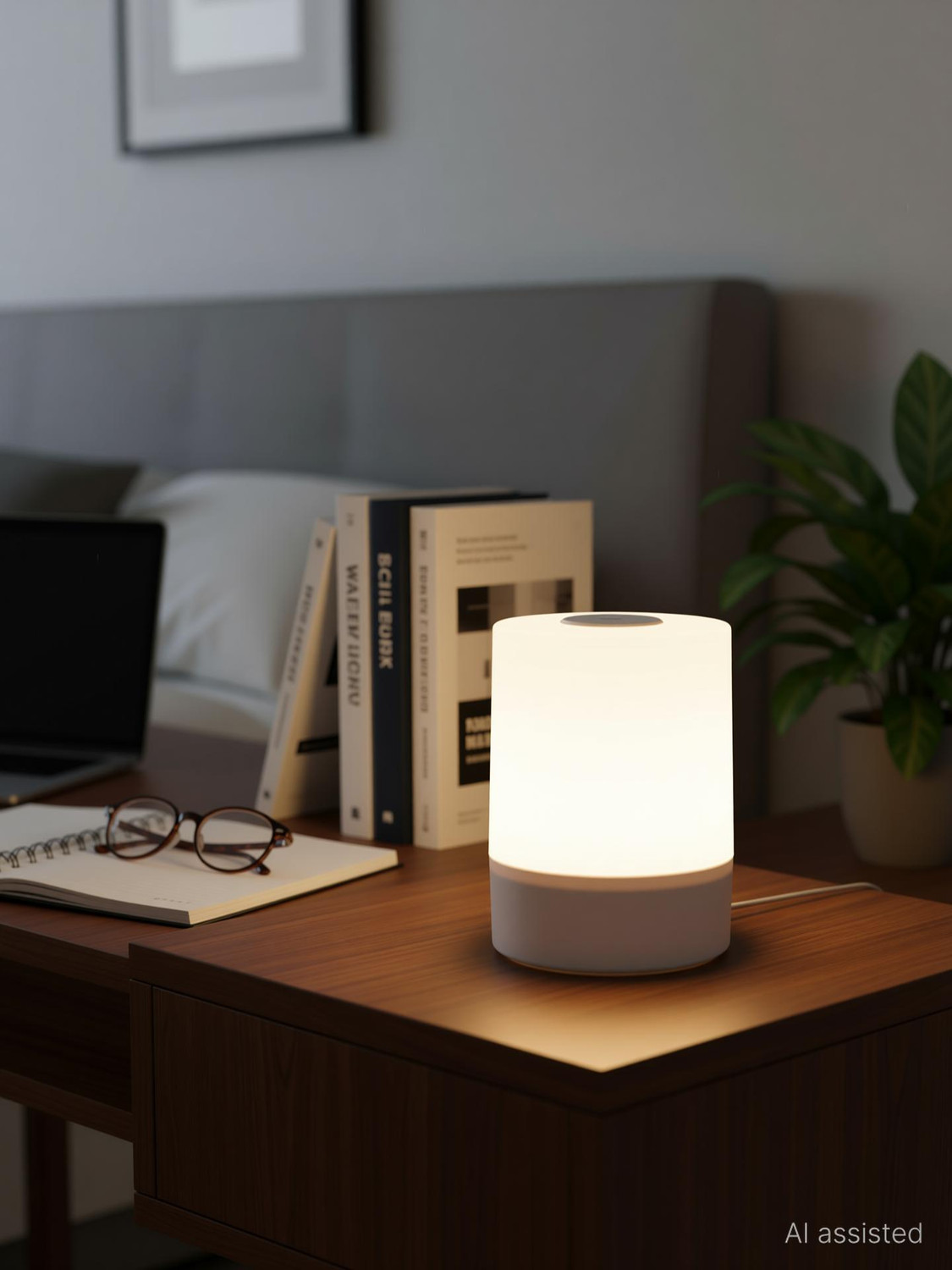 Image of WAAN Bedside Lamp 3 Smart LED Table Lamp Study Lamp
