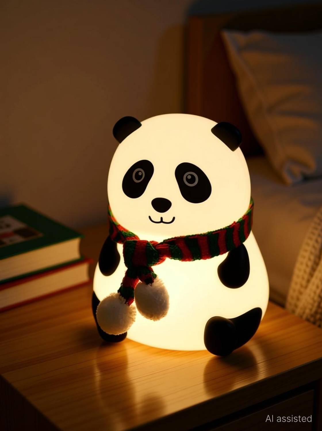 TechPride Cute Panda Silicone USB Night Lamp - Image 3