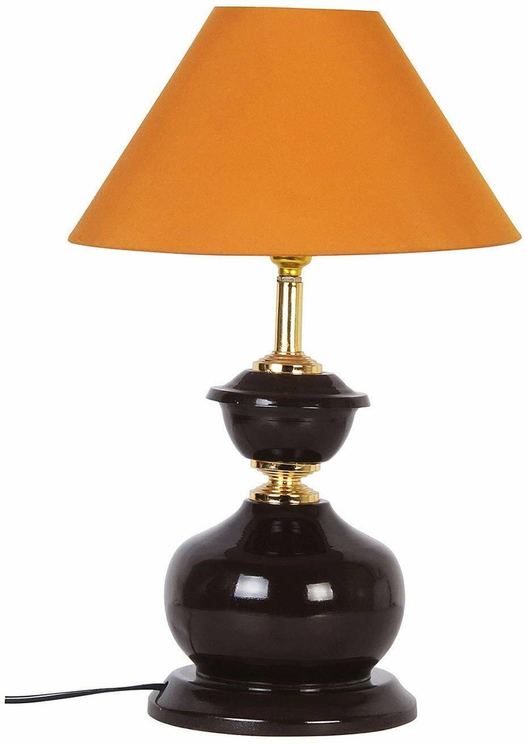 Quality BIt Conical Shade Table Lamp (Yellow) Table Lamp (25 cm,