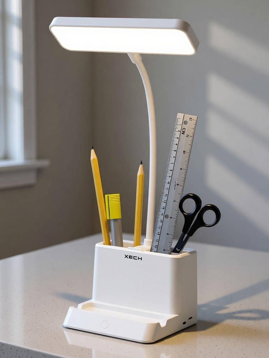Xech Desky Lite Table Lamp with Pen Stand - Image 3