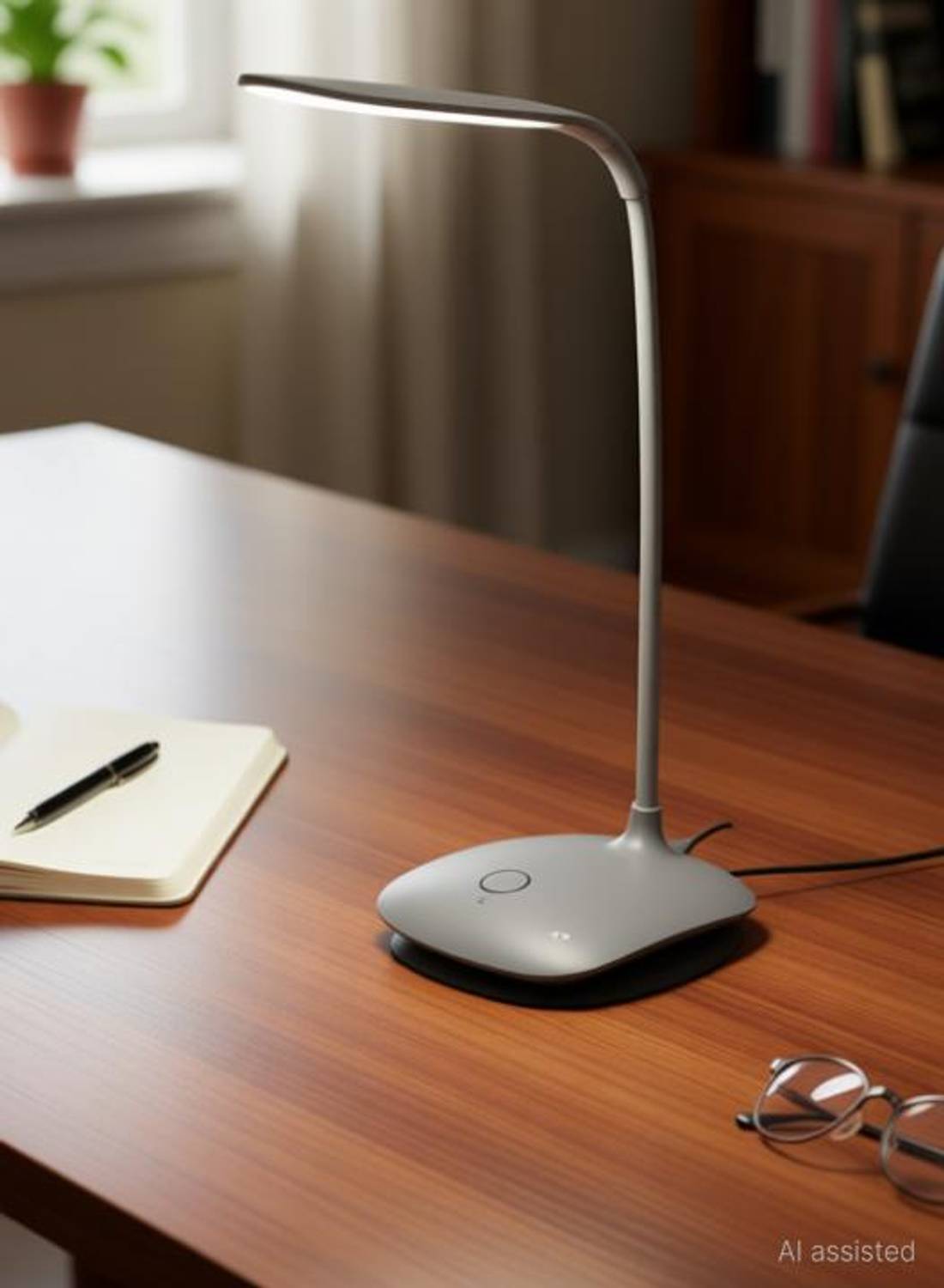 Krikav Battery Operated LED Table Lamp with Touch Control - Image 2