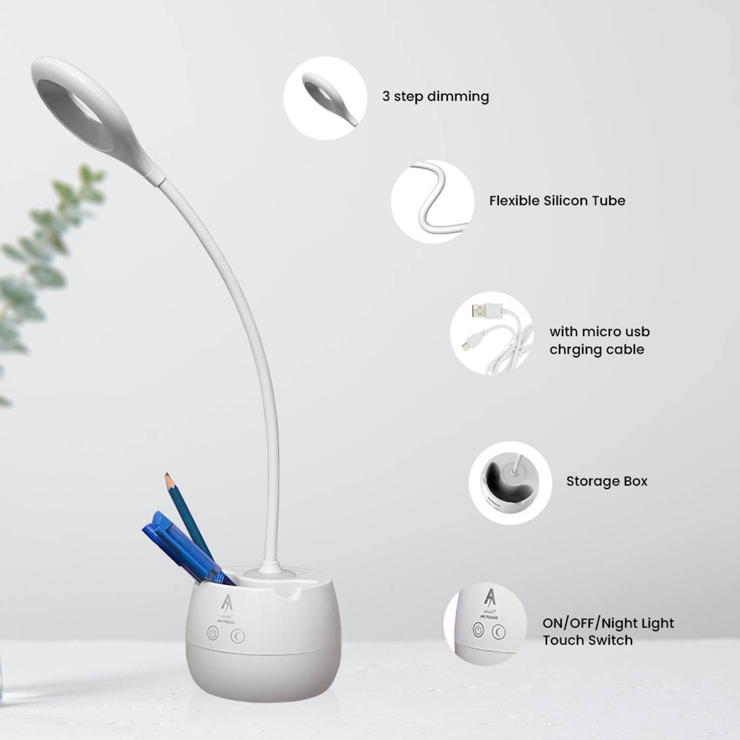 AKARI Study Lamp,Night Lamp & Table Lamp