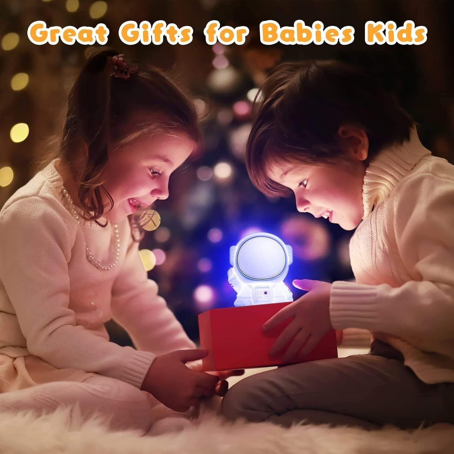 Image of DRAYADEALS Kids Room Portable Silicone Touch Night Light Night Lamp