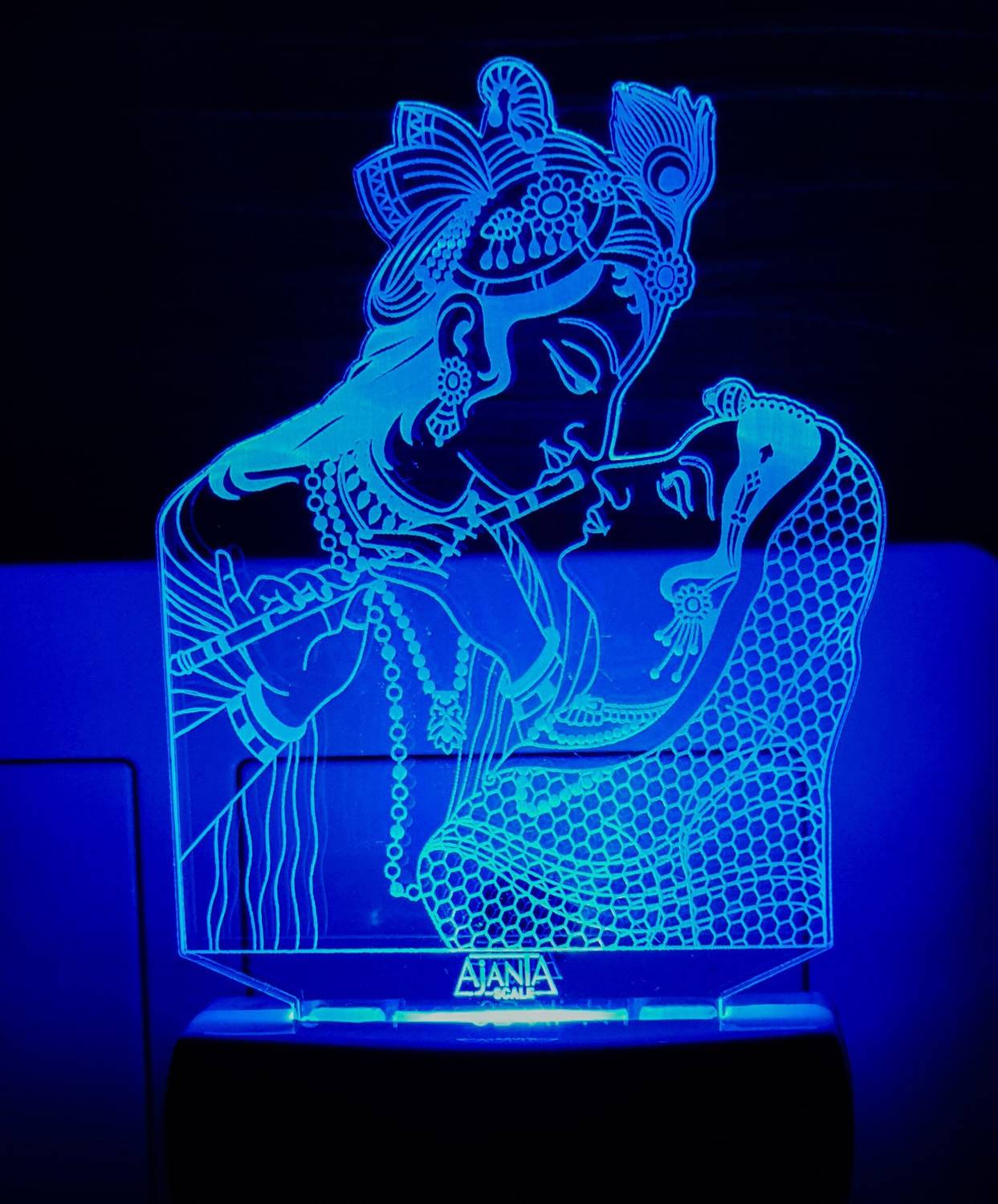 AJANTA Radha Krishna Code 2095 3d Night Lamp