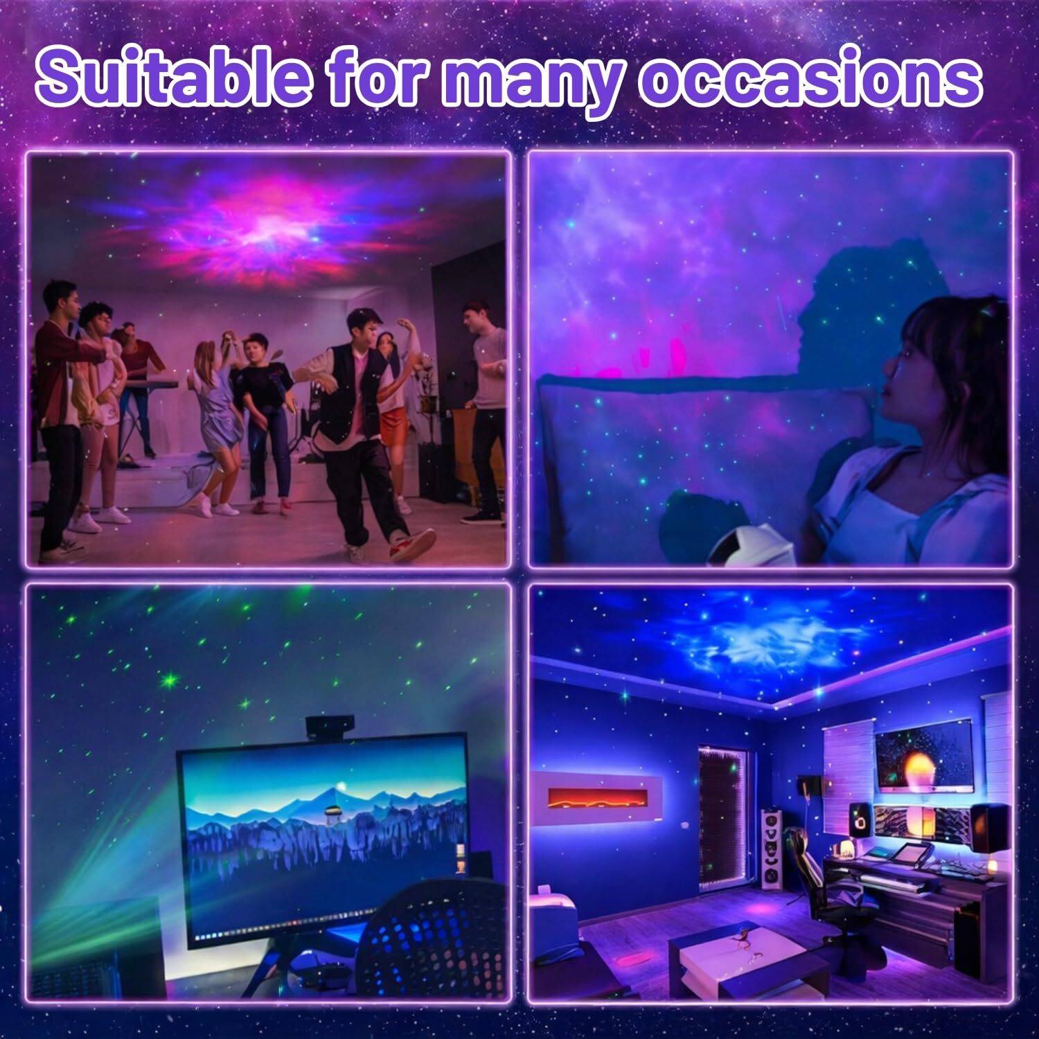 1542Store Galaxy Star Projector LED Night Lamp - Image 5