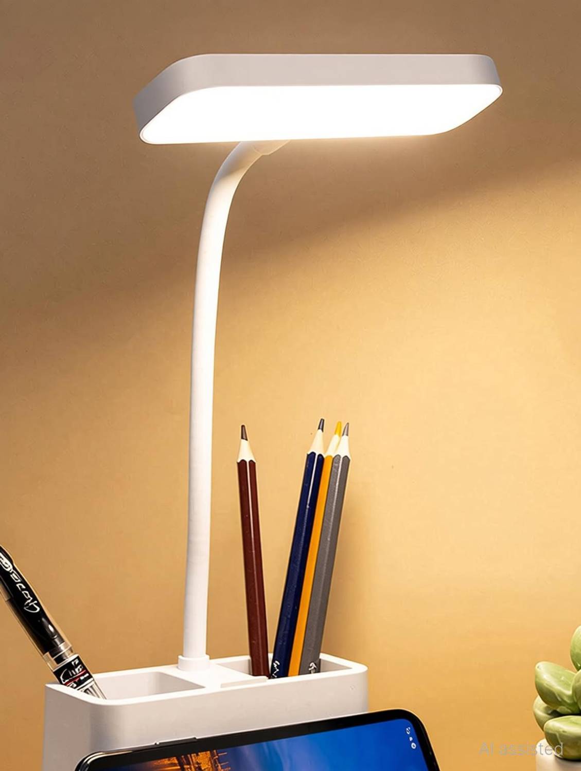 iDOLESHOP 3 Color LED Rechargeable Night Lamp - Image 3