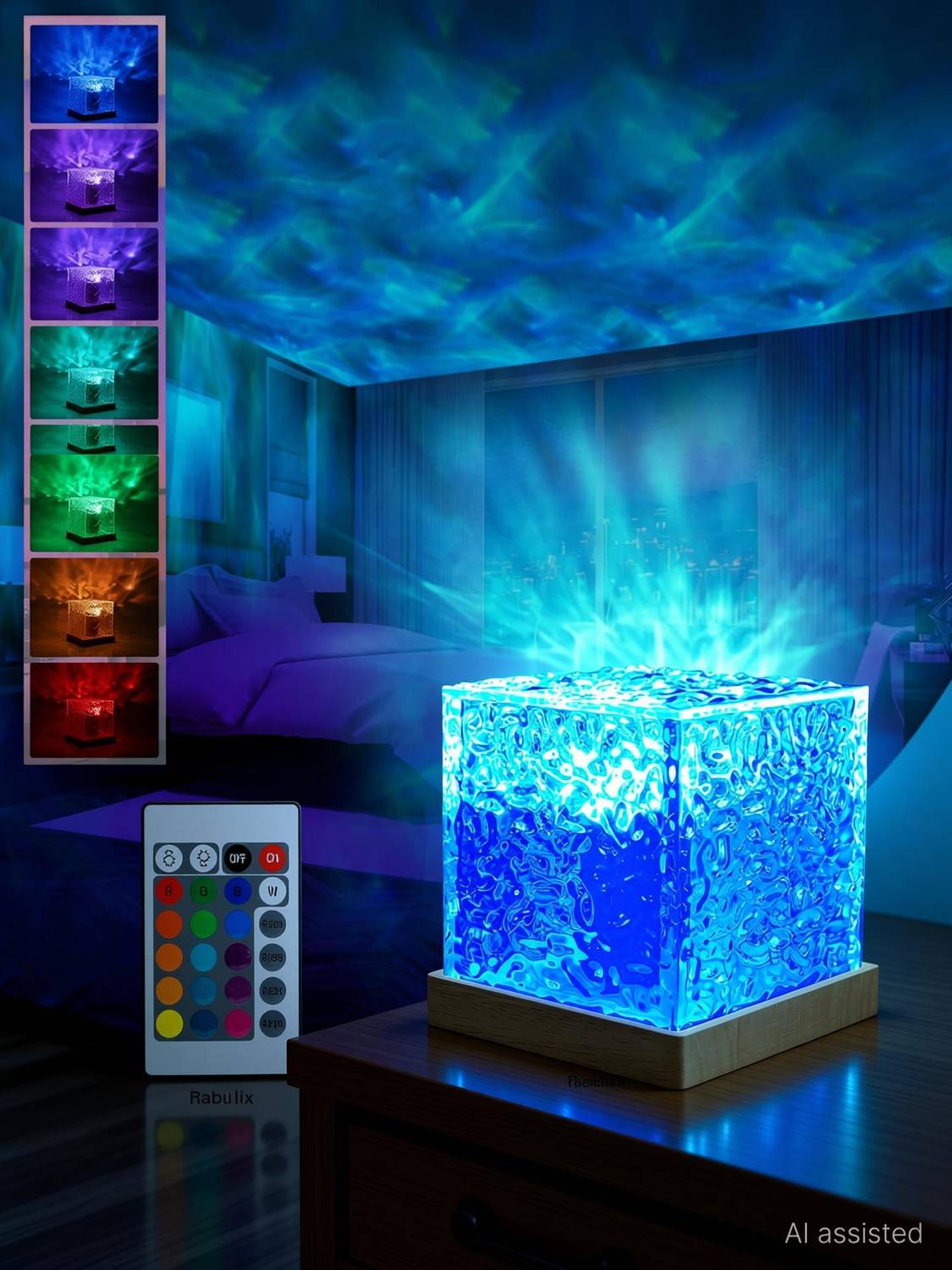 Refulgix Ocean Wave Projector Night Lamp - Image 1