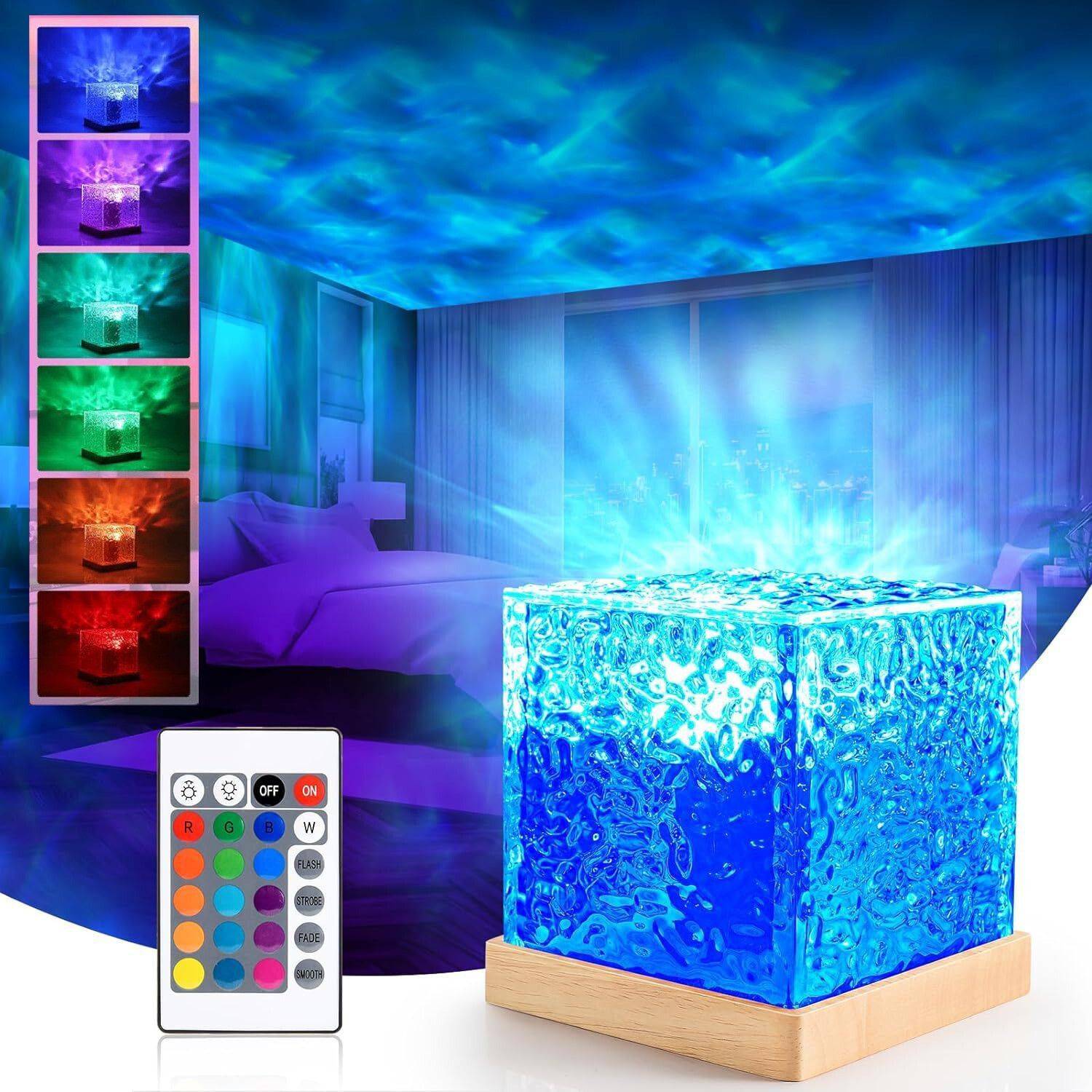 Refulgix Ocean Wave Projector Night Lamp - Image 2