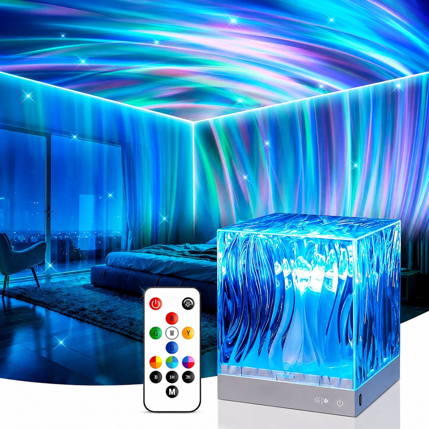 Zenovolt Ocean Wave Projector Night Lamp