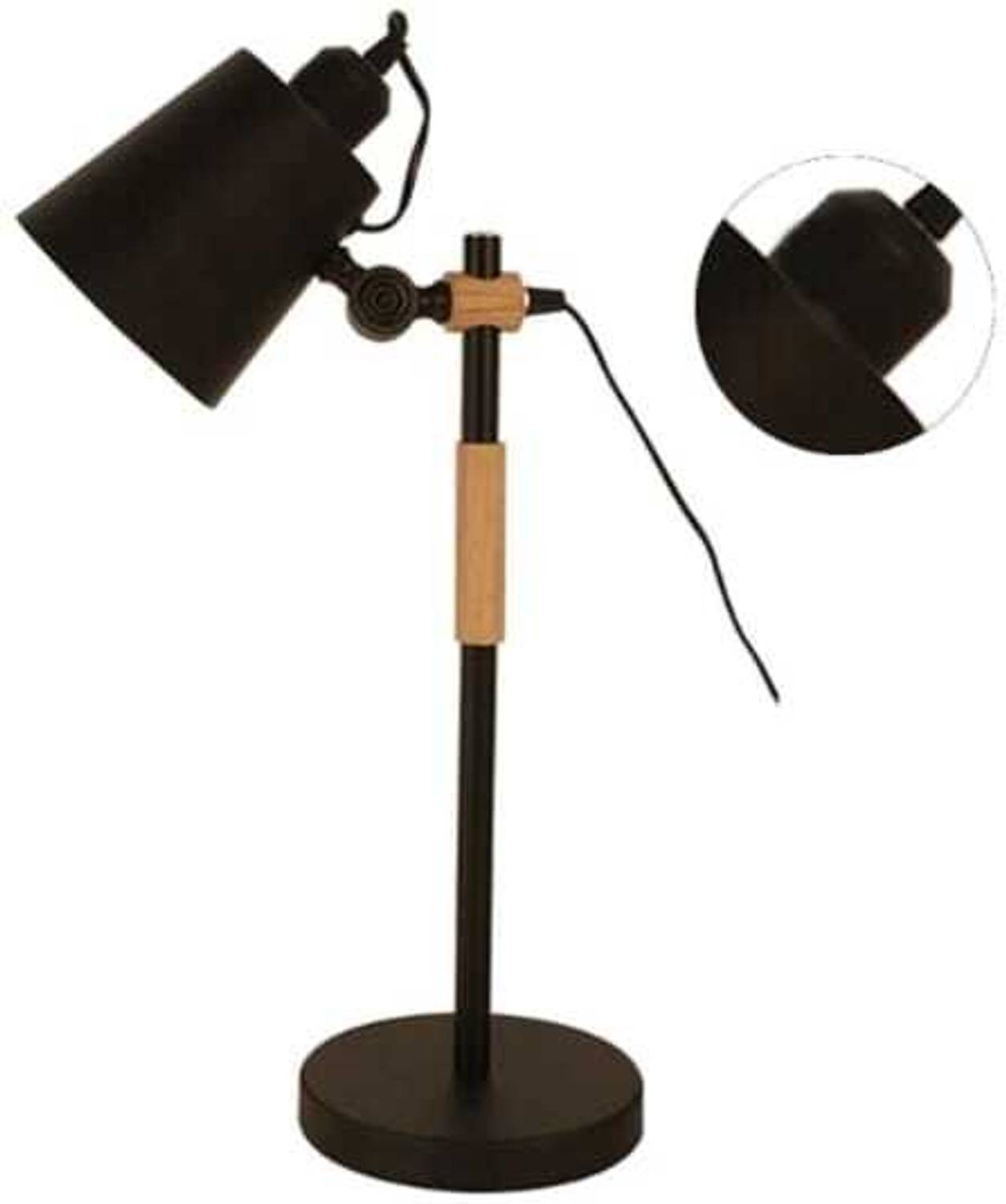 Tracklite Table Lamp Study Lamp - Black