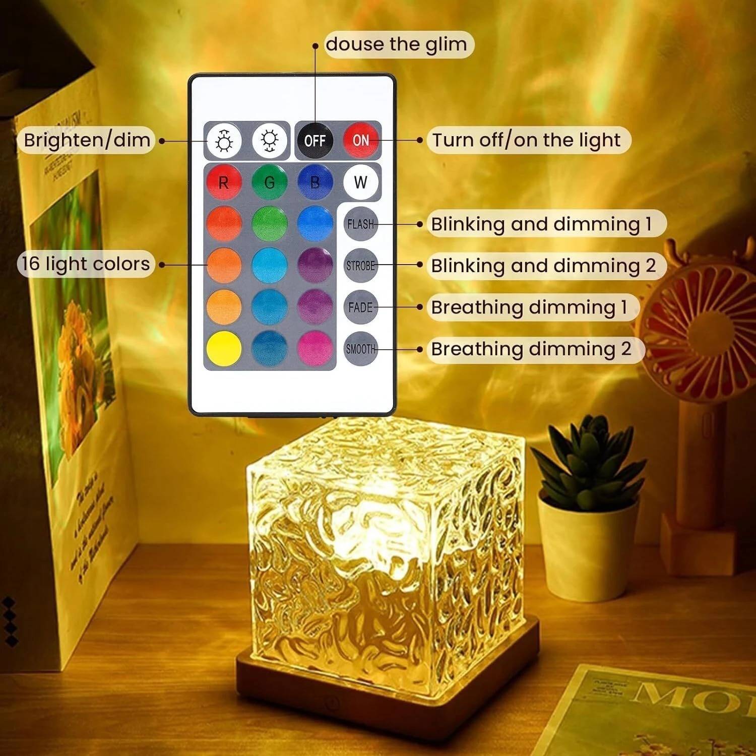 HYMASA Northern Lights Ocean Wave Projector Light - Image 4
