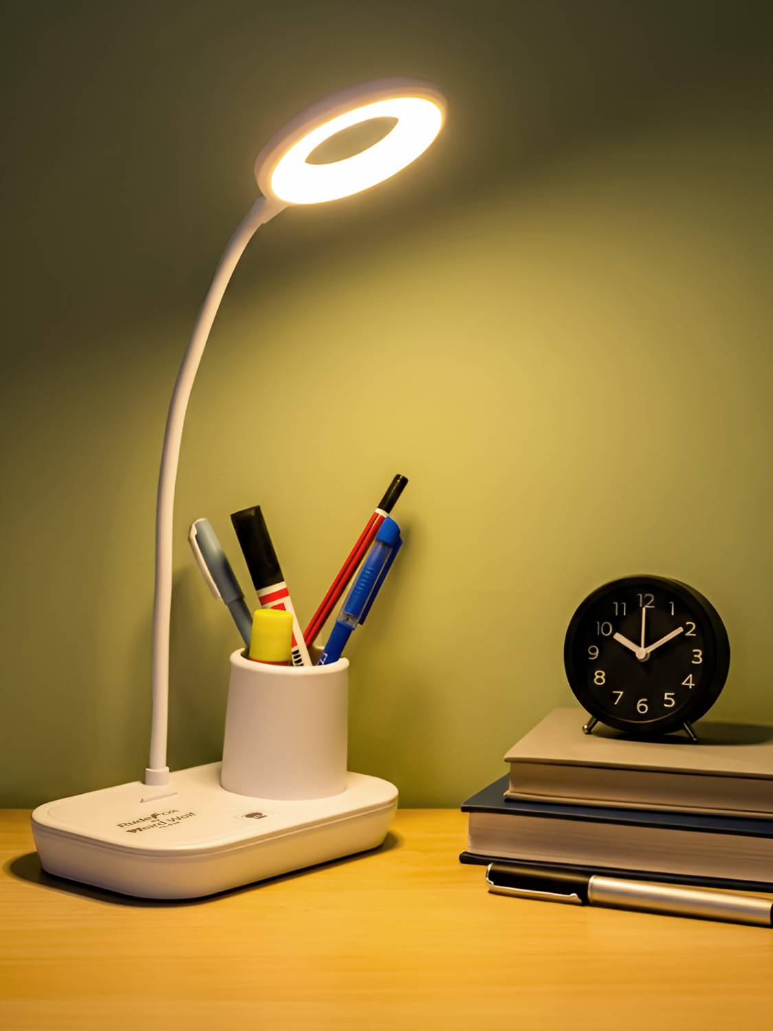 Rudefox 3 Colour Mode Rechargeable, Flexible Gooseneck LED Readin