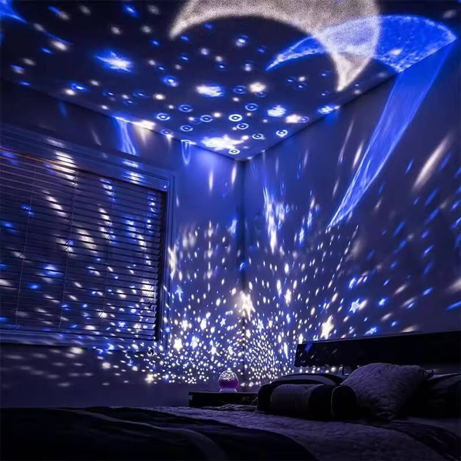DazzelFlex Romantic Sky Star Master Night Light Projector Baby Sl