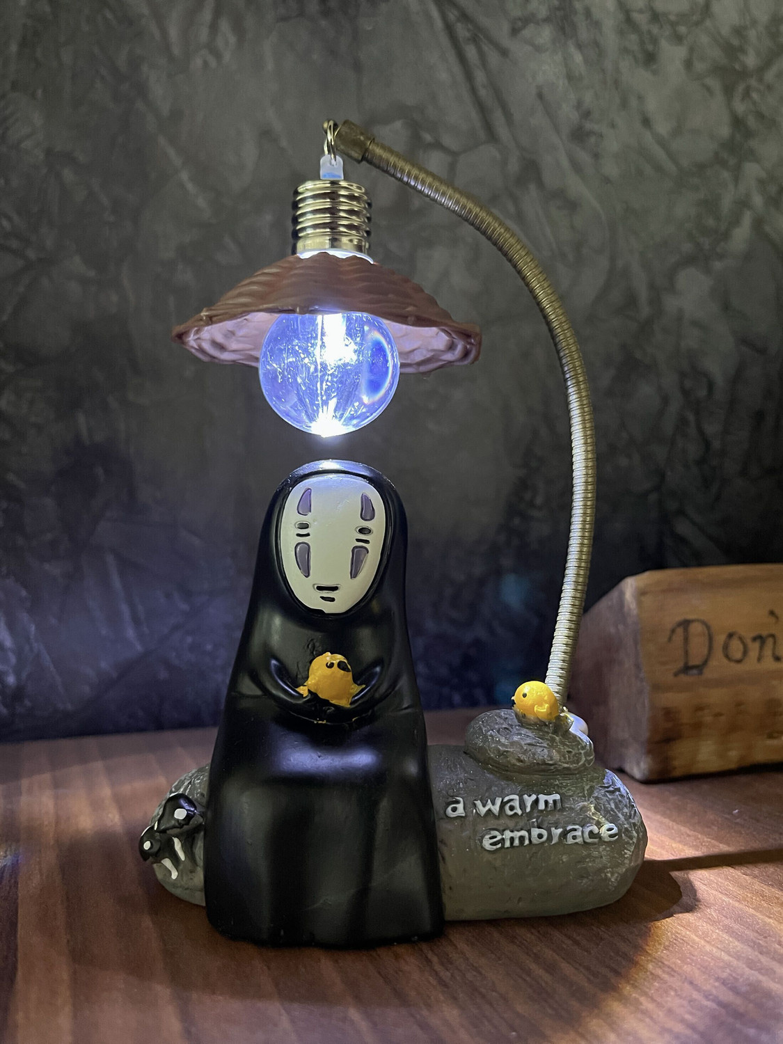 Image of ComicSense My Neighbour Totoro Anime Desk Lamp for Home Decor, Lonely Spirit Night Lamp