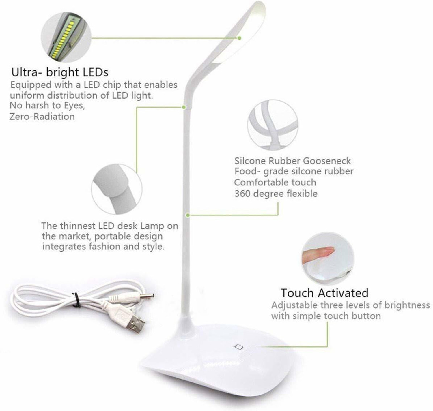 Image of Welltech Study Table Lamp Study Lamp