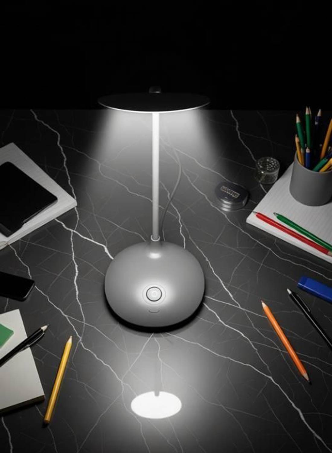 Krikav Battery Operated LED Table Lamp with Touch Control - Image 5
