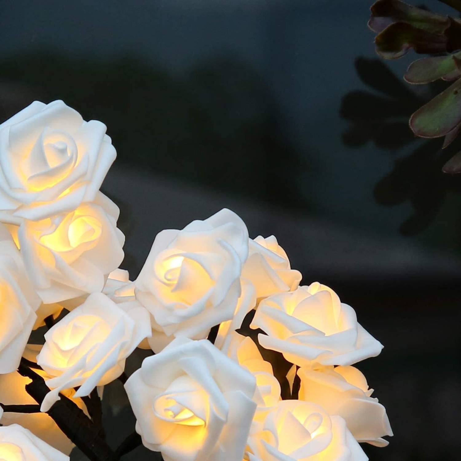 glowserie LED Rose Flower Tree Night Light - Image 4