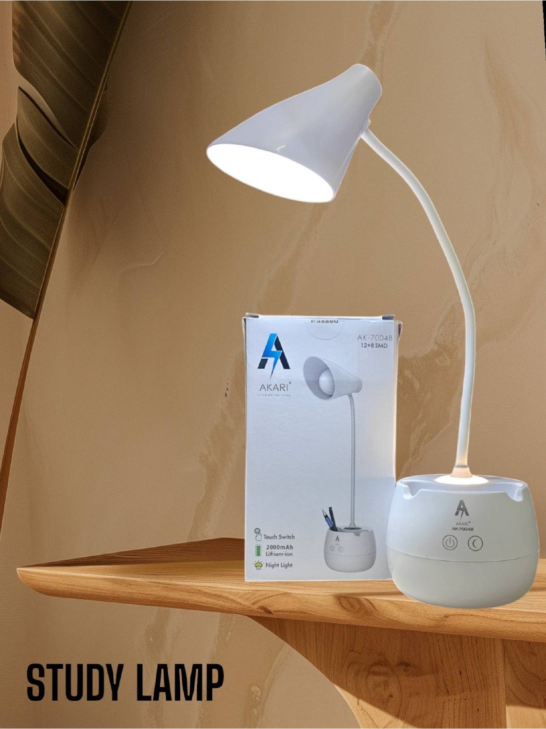 ABSOLUTE LIFESTYLE 3 Colour Mode Rechargeable,360° Flexible Goose
