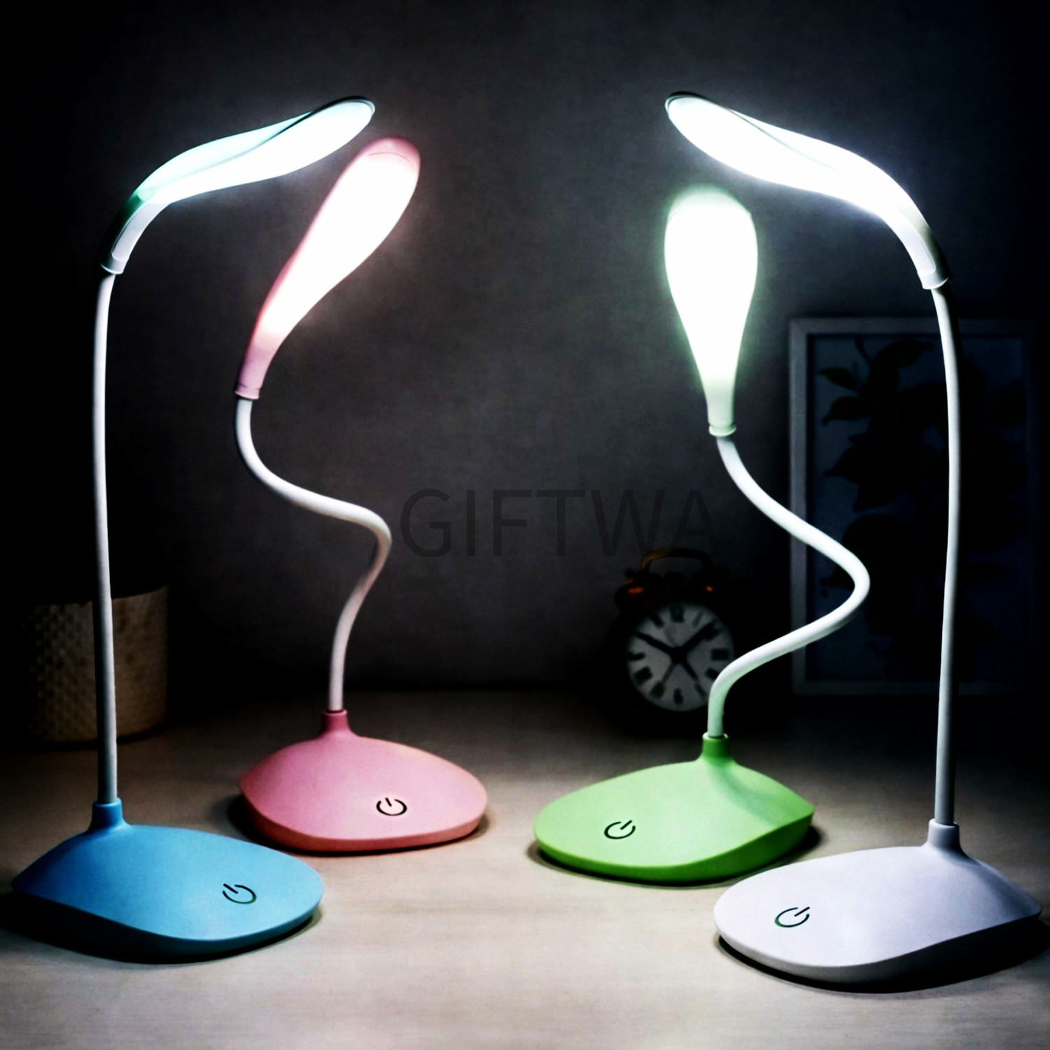 Image of GIFTWA LED Desk Lamp for Study Table | Eye Protection Reading Light Study Lamp