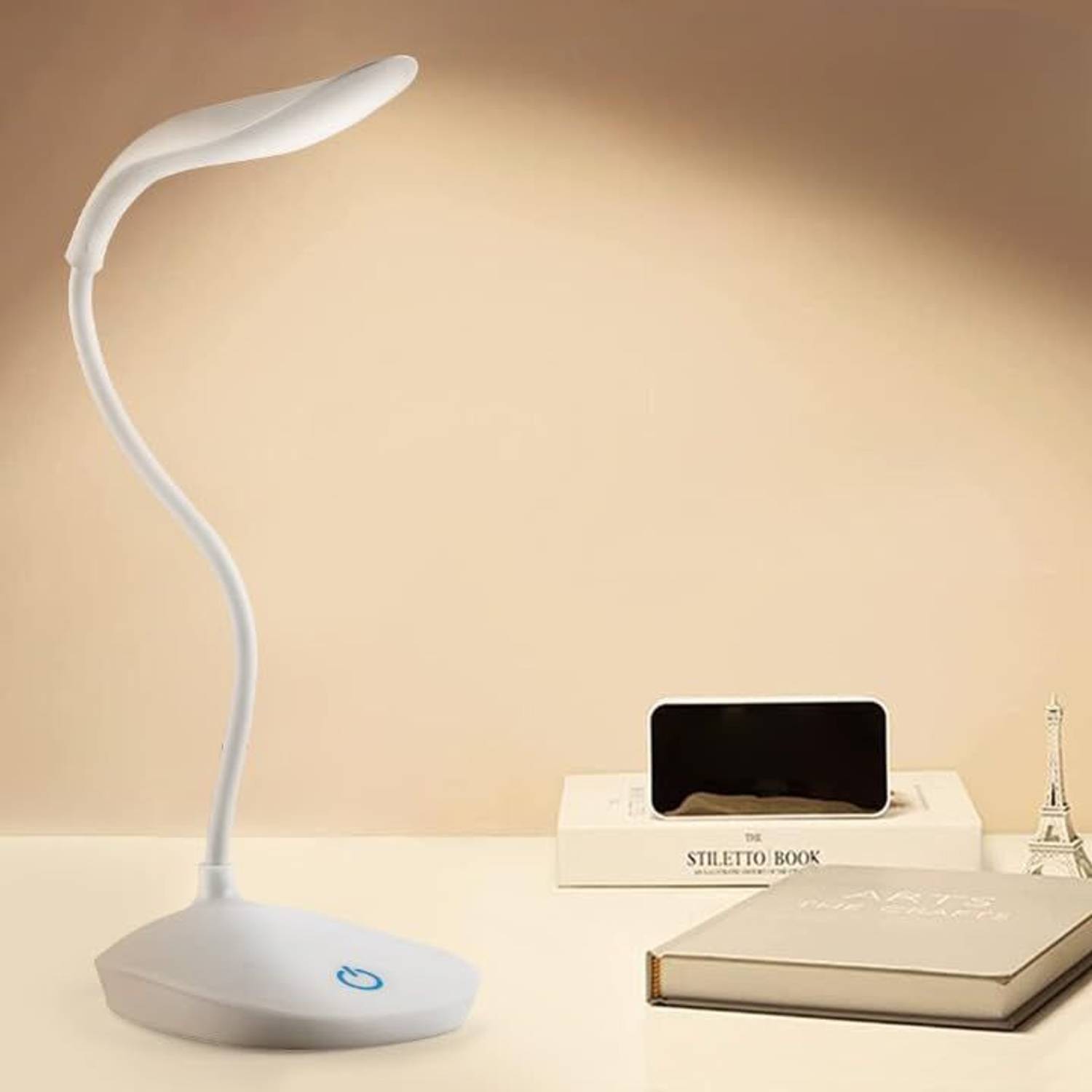 Kanvika 3-in-1 Rechargeable LED Study Table Lamp - Touch Control