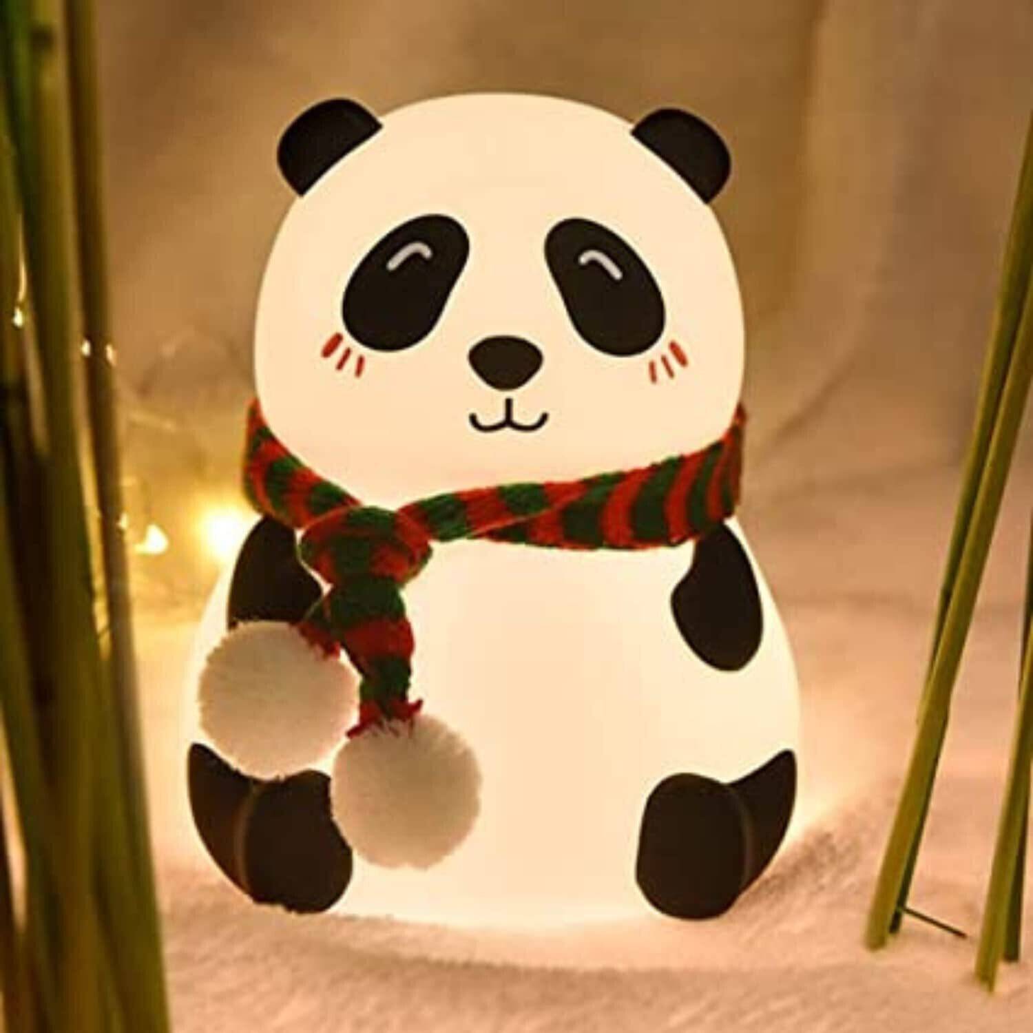 VedOnlineMart Panda Lamp Gifts, Panda Touch Silicone Lamp Birthda