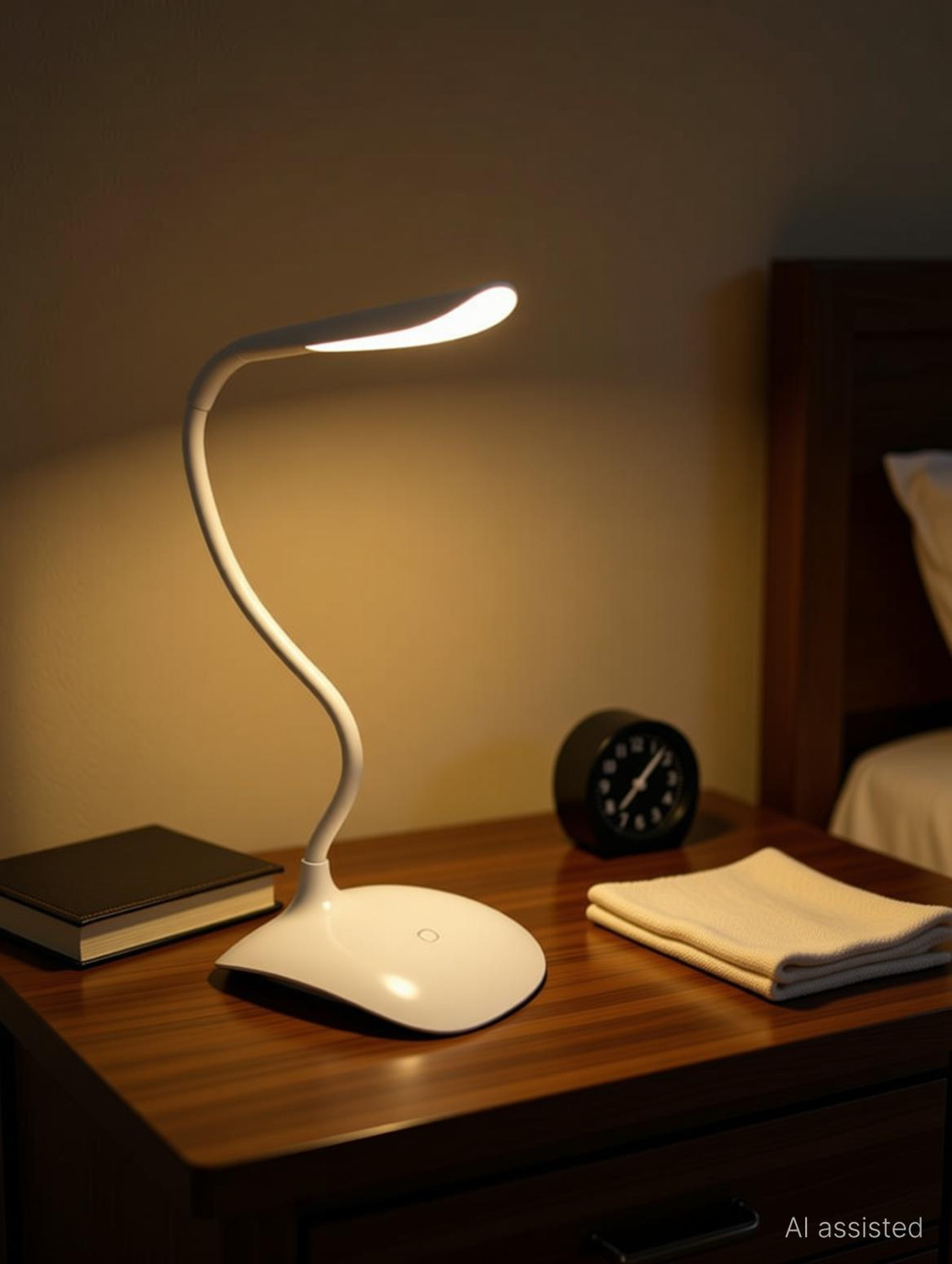 Image of REXBURG Rechargeable LED Table / Night / with 3 Stage Dimming Light Study Lamp