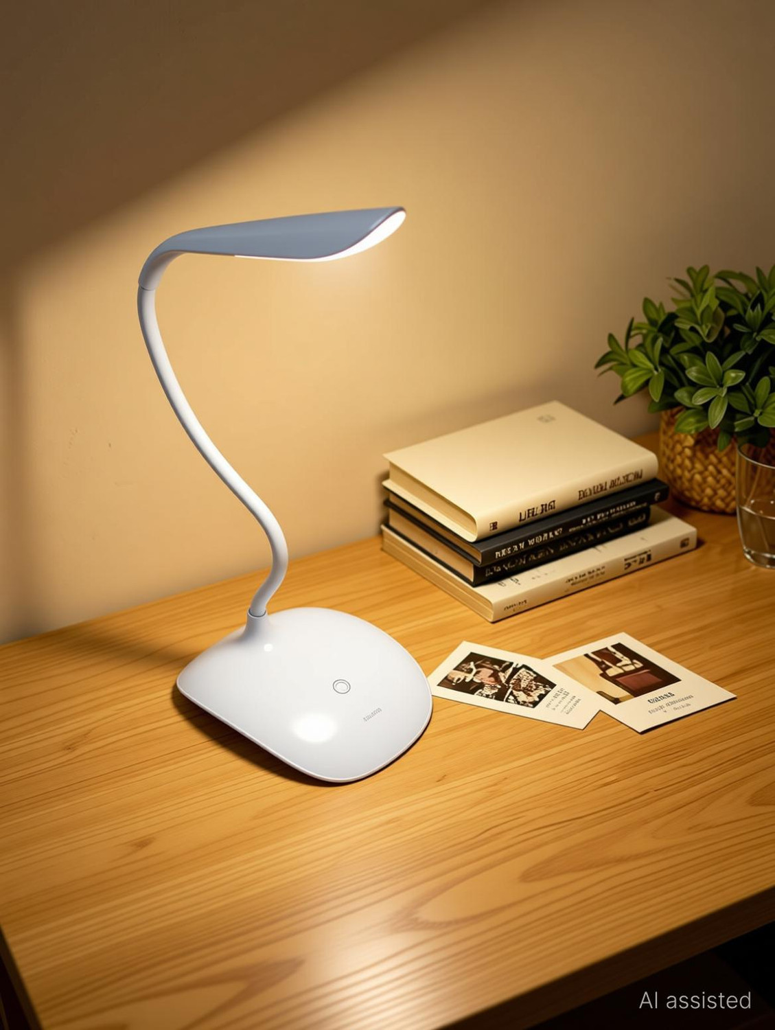 Image of REXBURG Rechargeable LED Table / Night / with 3 Stage Dimming Light Study Lamp