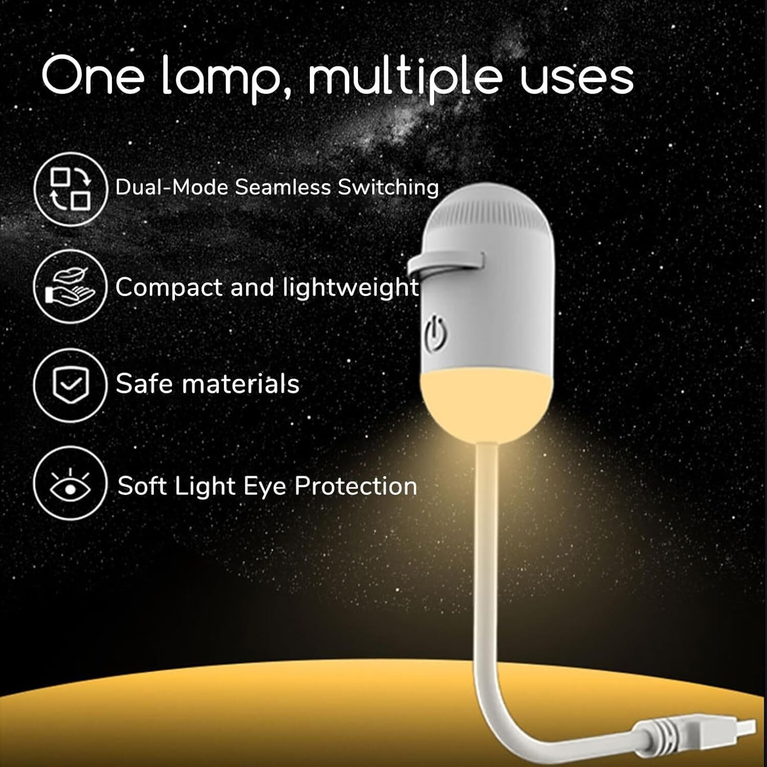 Image of VALORACE Galaxy Projector Night Light, Auto USB Stars Space Starry Sky Projector Night Lamp