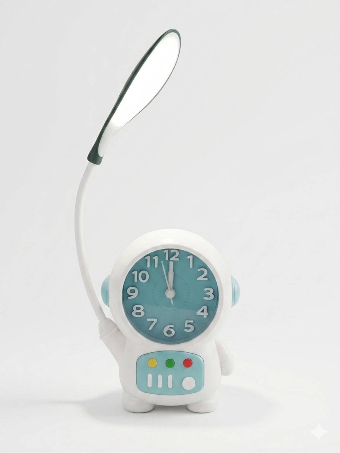 Uvis Astronaut Desk Lamp with Alarm Clock