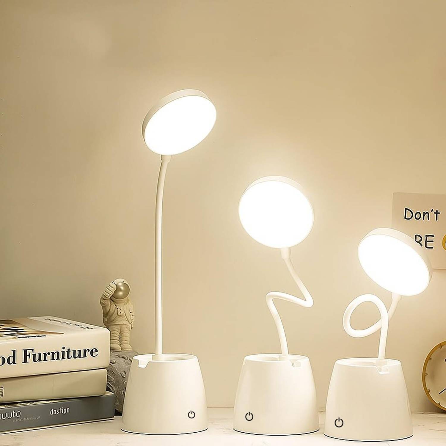 FIRSTLIKE 3 Colour LED Table Lamp - Image 5