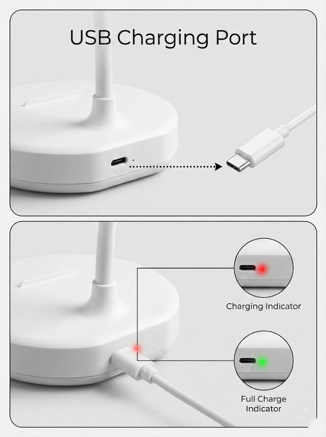 Trust USB Rechargeable Study Lamp with Touch Sensor - Image 4
