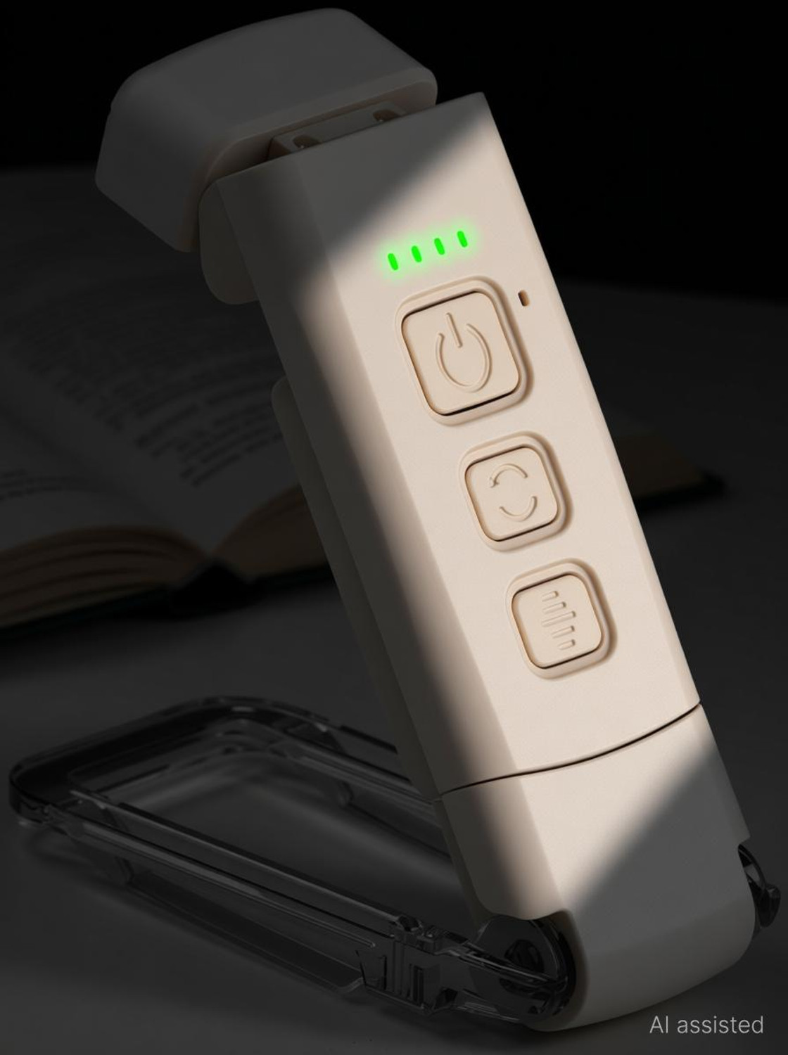 Image of JANCOM USB Rechargeable Led Clip on Book Lights for Reading Night Reading Light Study Lamp