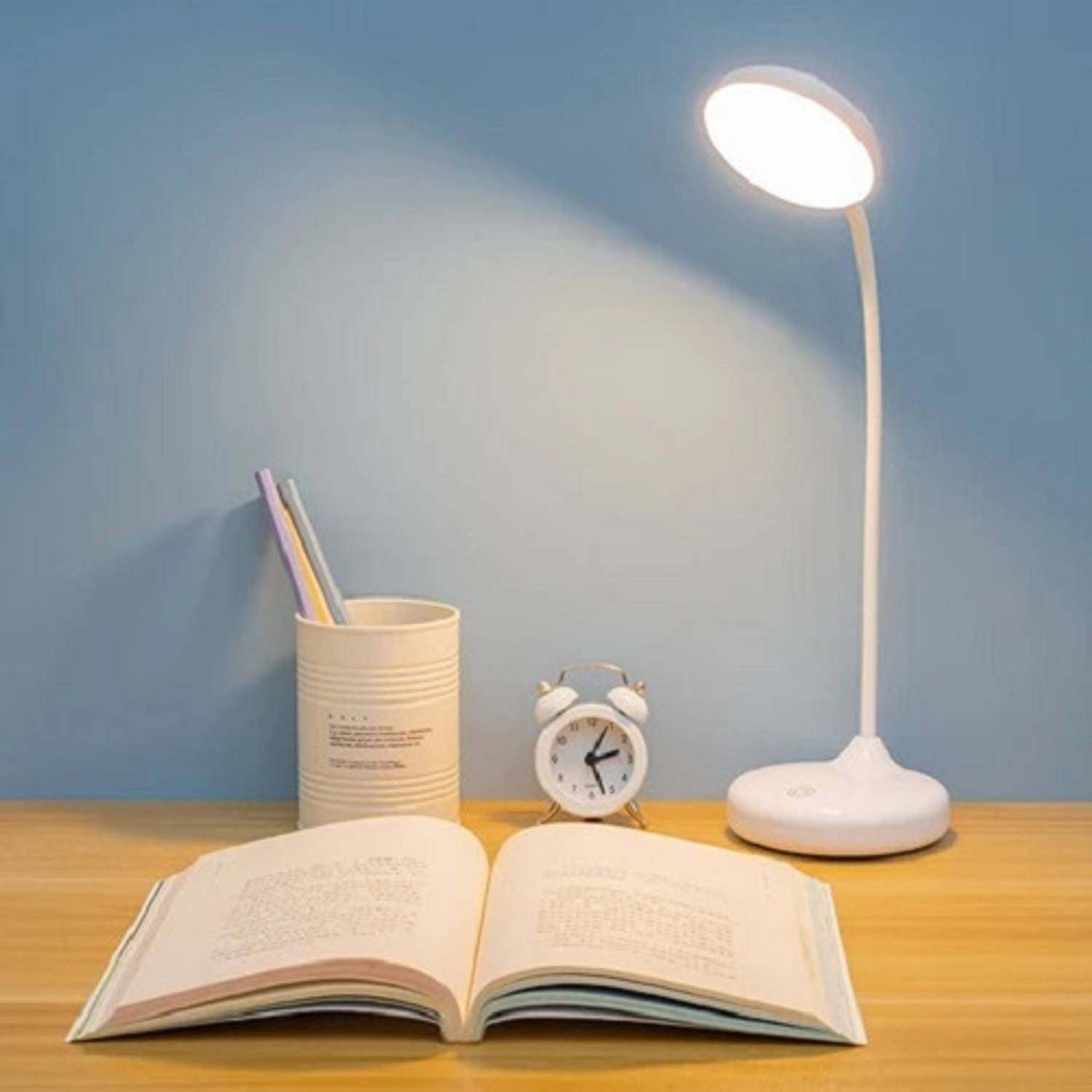 AKR 360 Degree Flexible Neck, Touch Switch Rechargeable Eye Prote