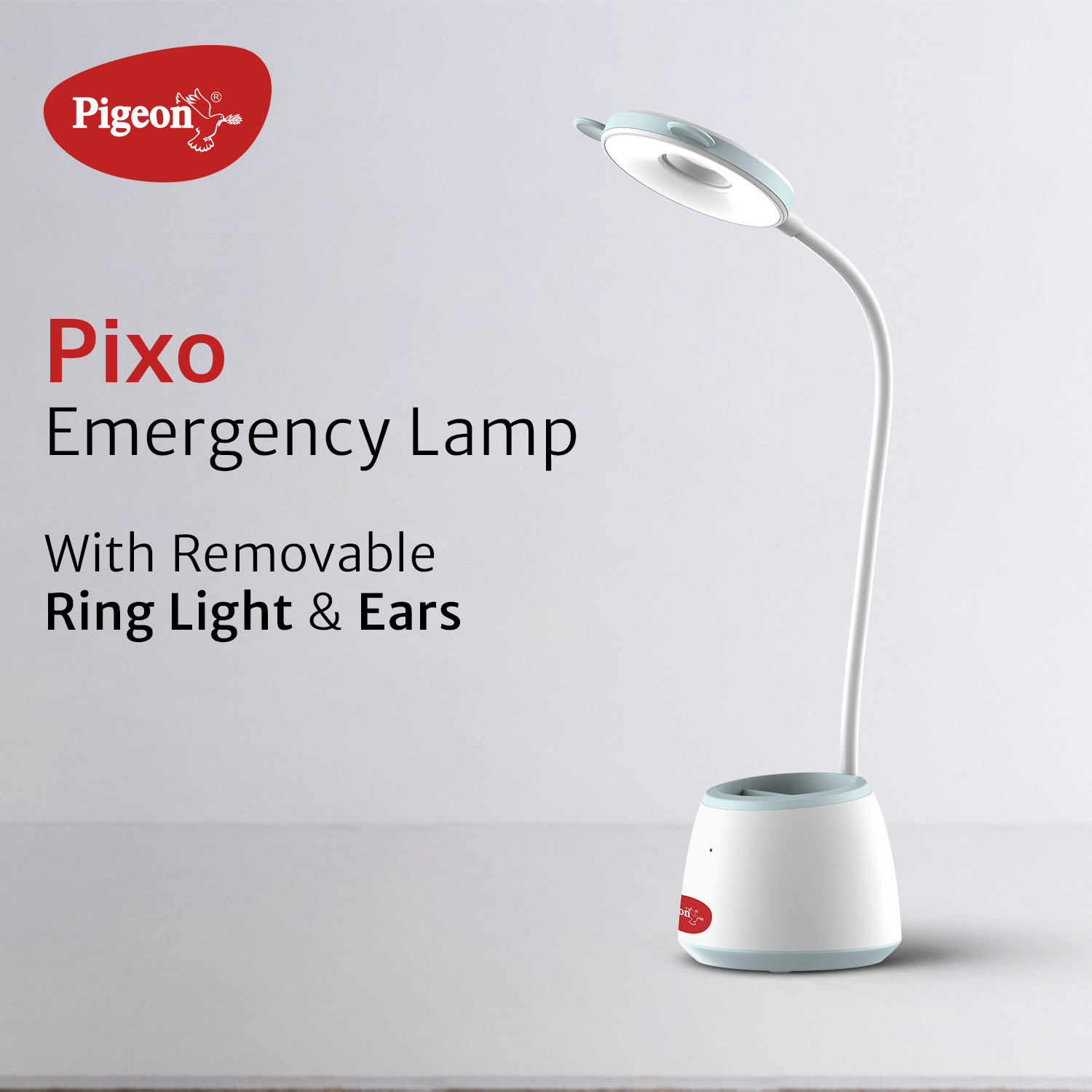 Image of Pigeon Pixo Emergency LED Study Lamp