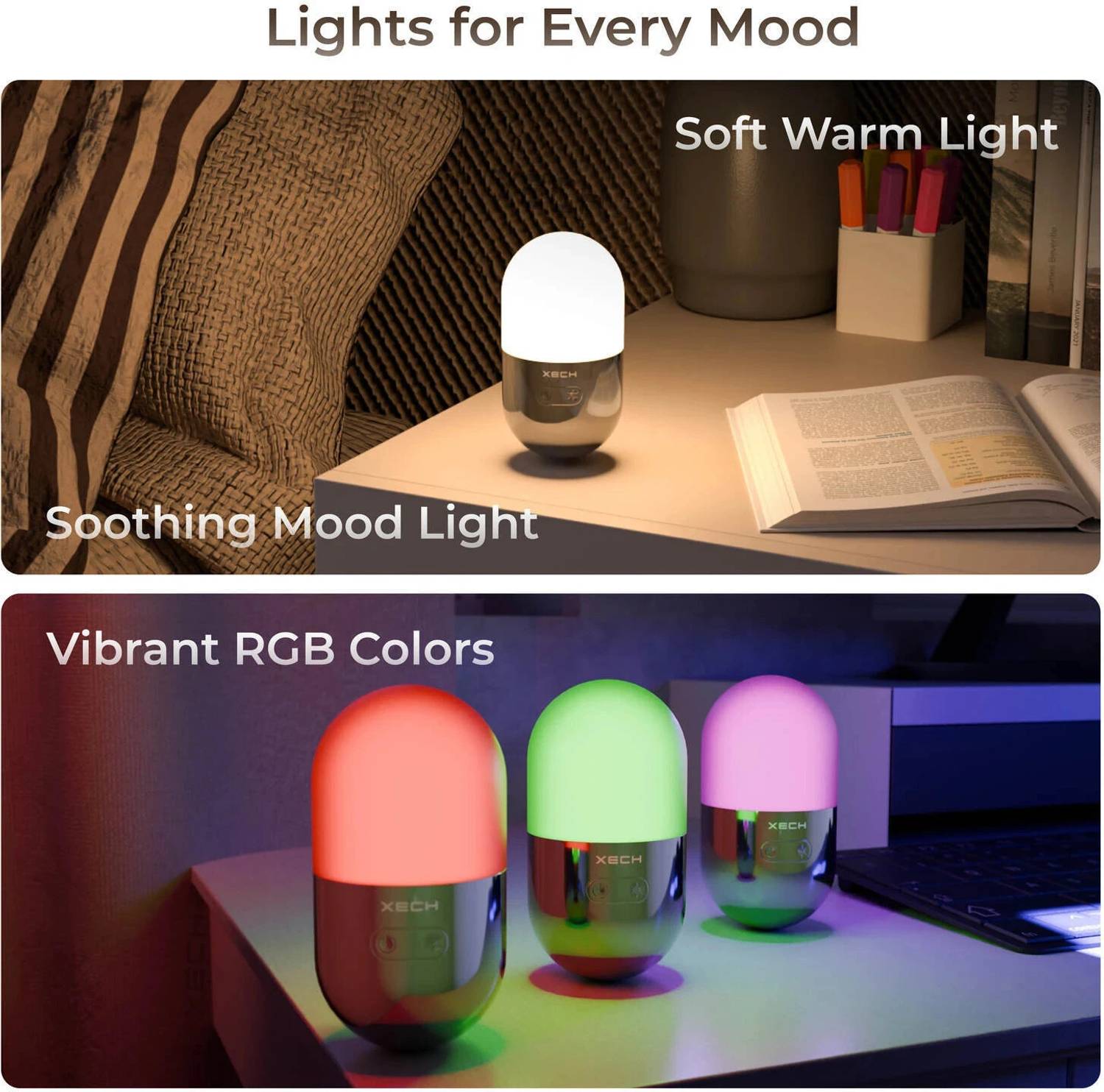 xech Self Balancing RGB Night Lamp - Image 5