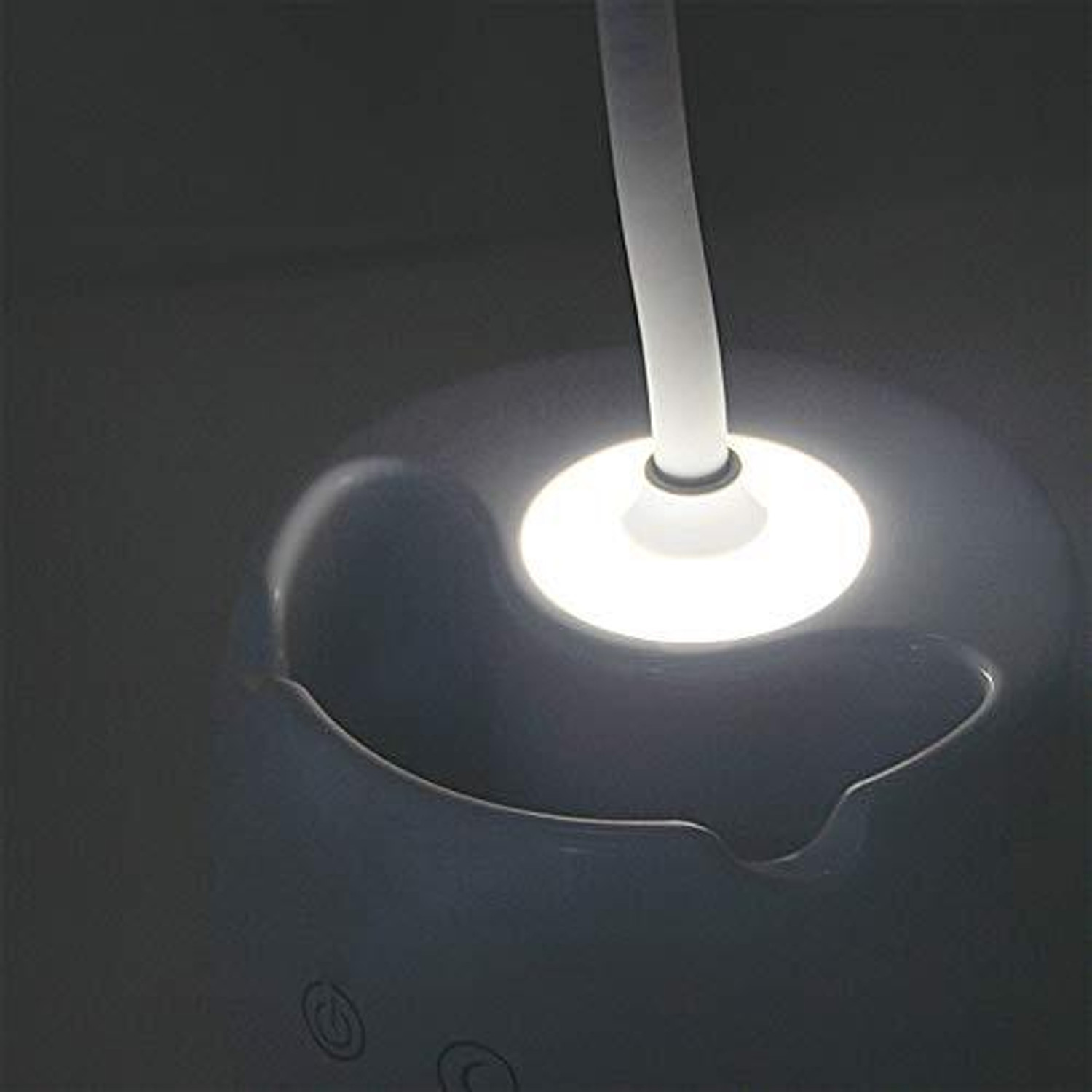 Image of iDOLESHOP Desk Light with 3 Shades Touch Control Light and Mobile Holder Design Study Lamp