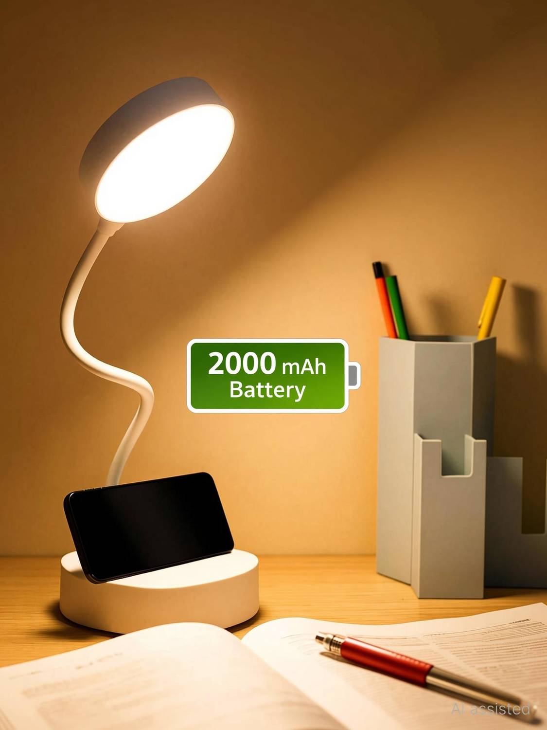 Refulgix Desk Lamp USB Rechargeable - Image 4