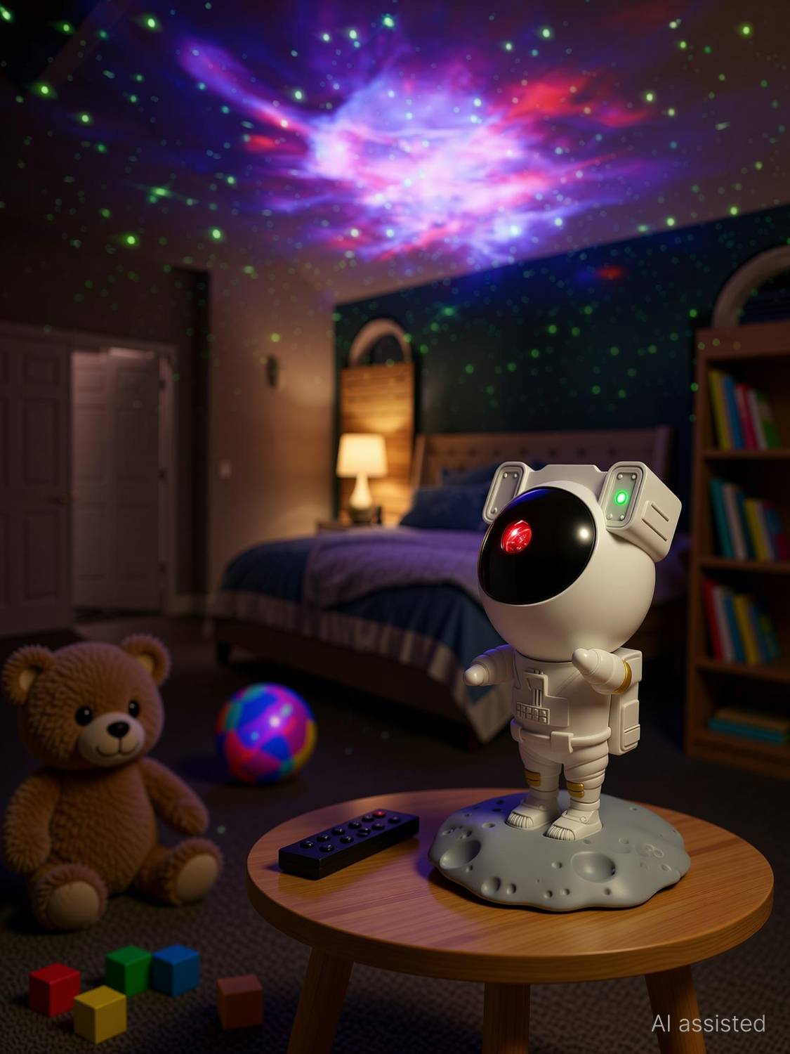 Bletilla Astro Night Light Projector with Remote - Image 1