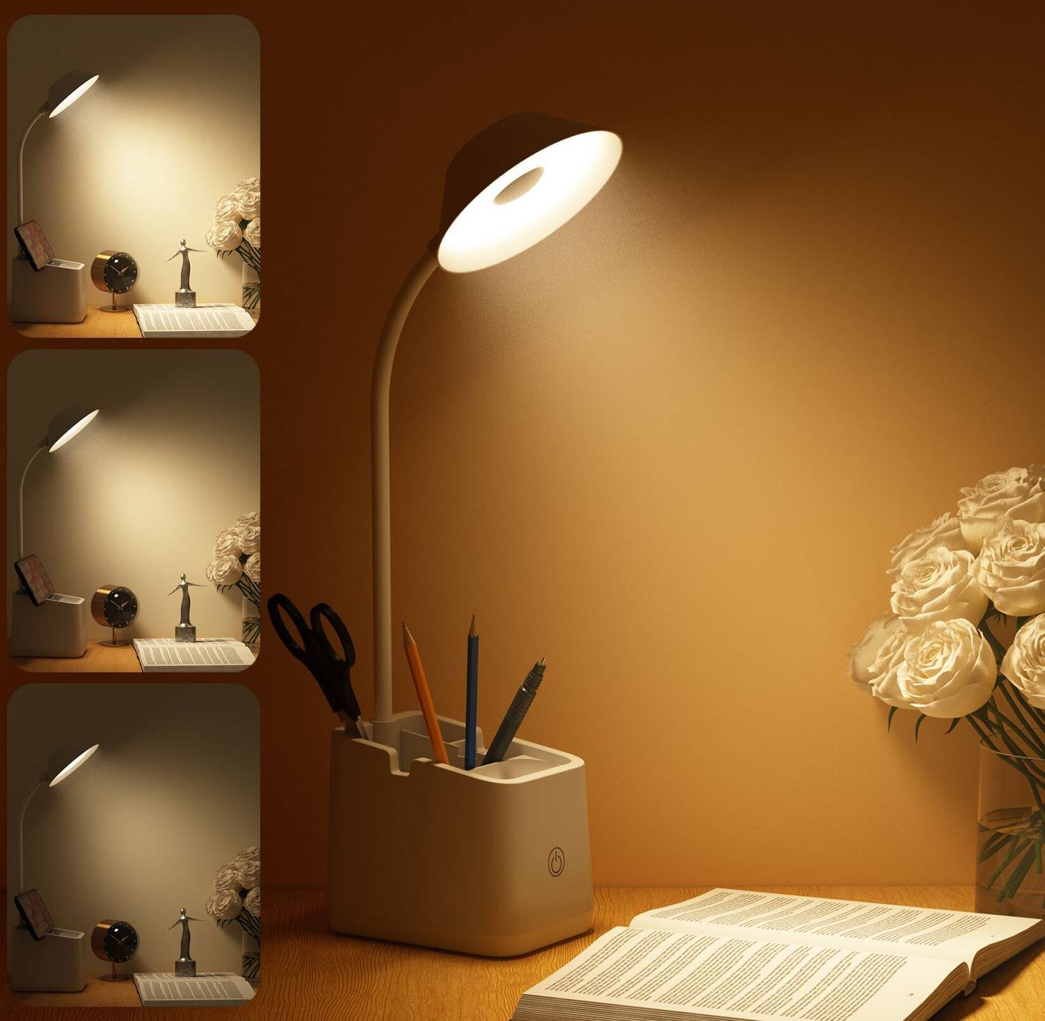 PESCA Multifunctional 3 Level Brightness Rechargeable with Pen &