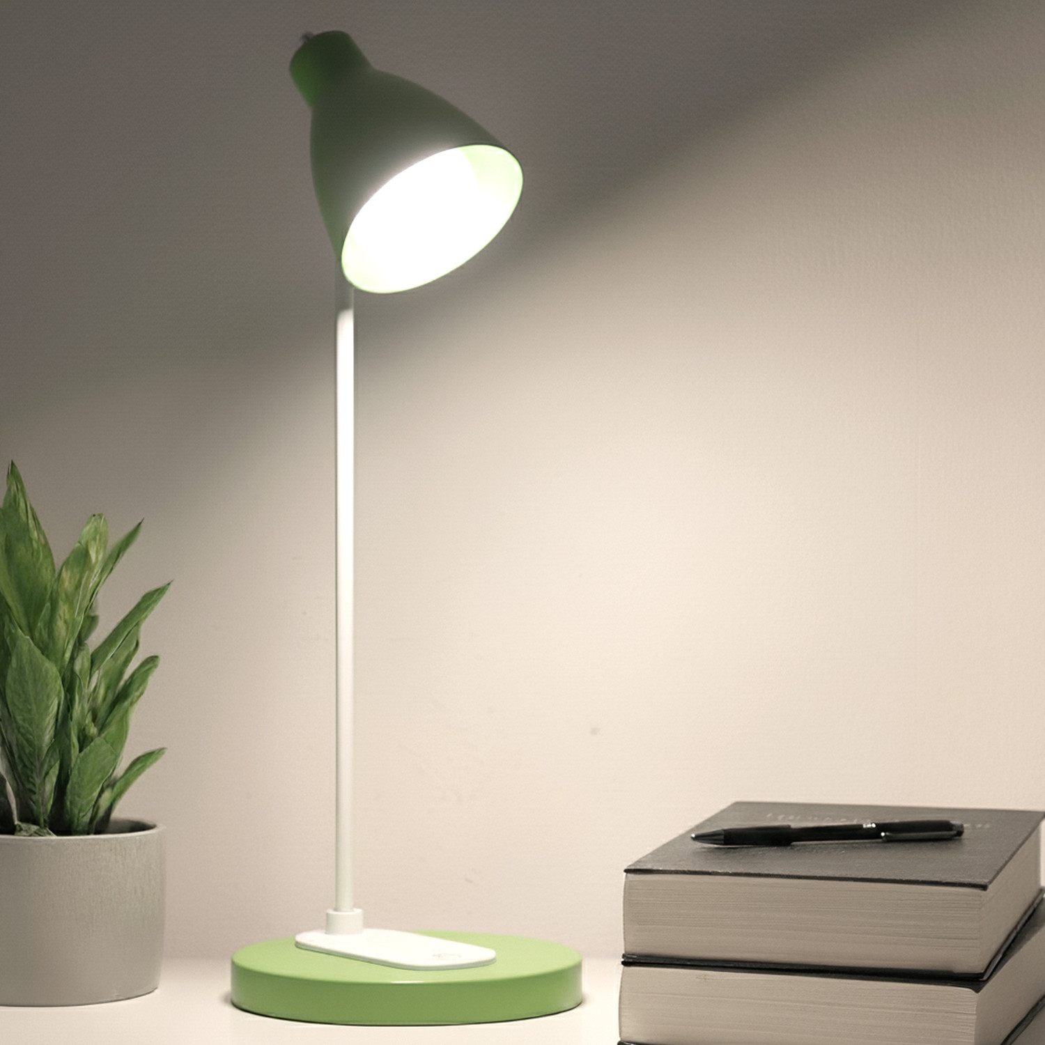 Image of Ledure Viva LED Multi 3 in 1 Color Modes Study Table Lamp 360 Degree (Pack of 1, 10 cm) Study Lamp