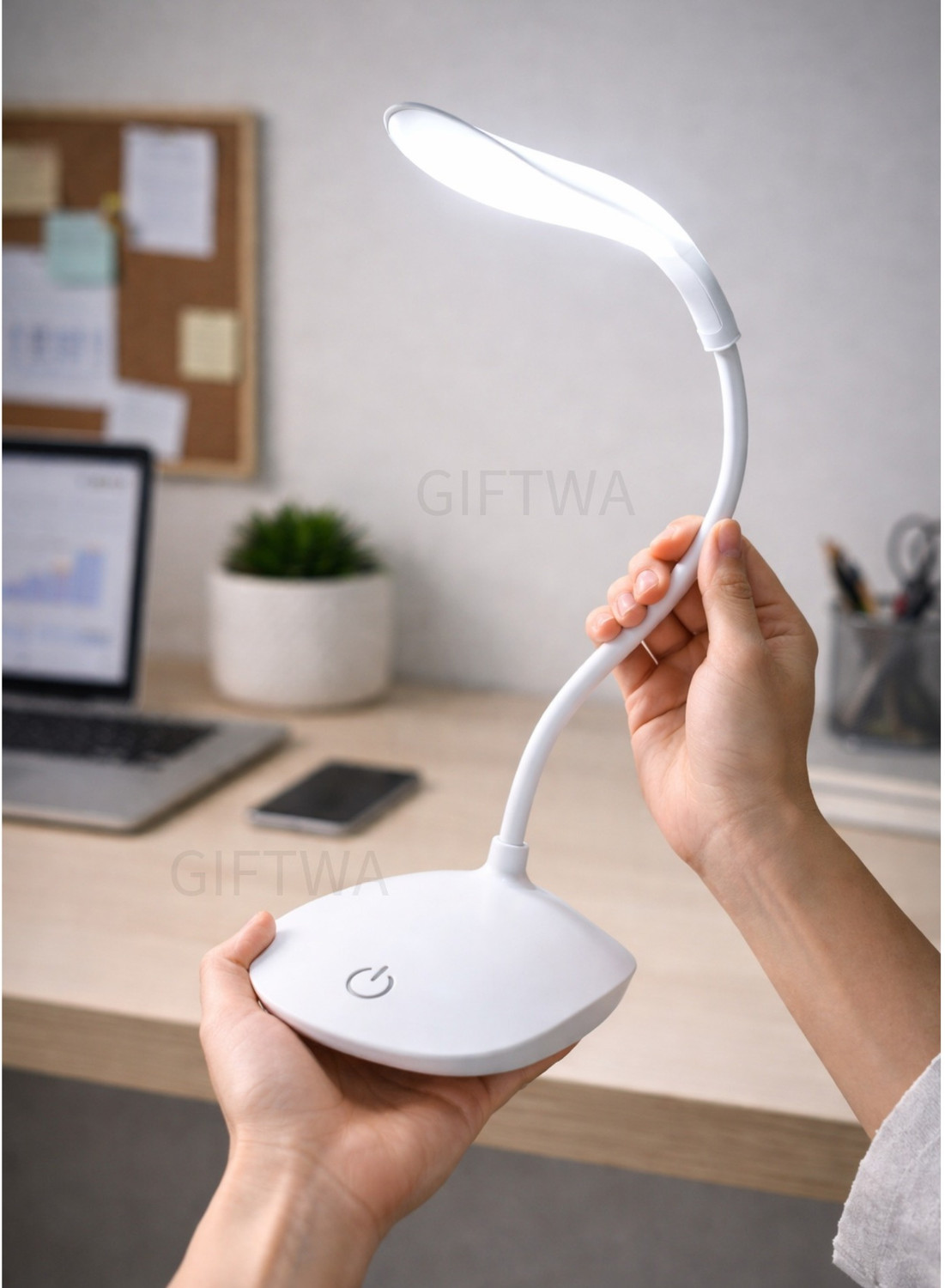 Image of GIFTWA LED Desk Lamp for Study Table | Eye Protection Reading Light Study Lamp