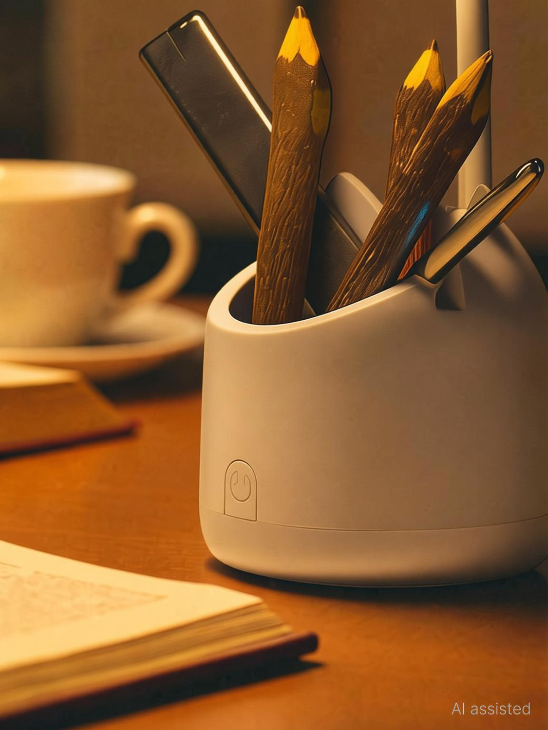 Image of Drova 3-in-1 LED Touch Desk Lamp for Students Study Lamp