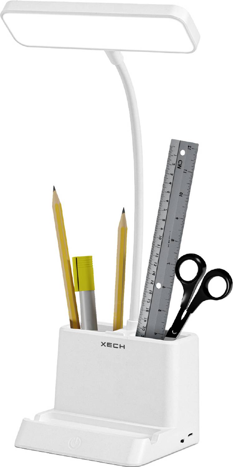 xech Desky Lite Table Lamp with Pen Stand 3 Light Colour tone & R