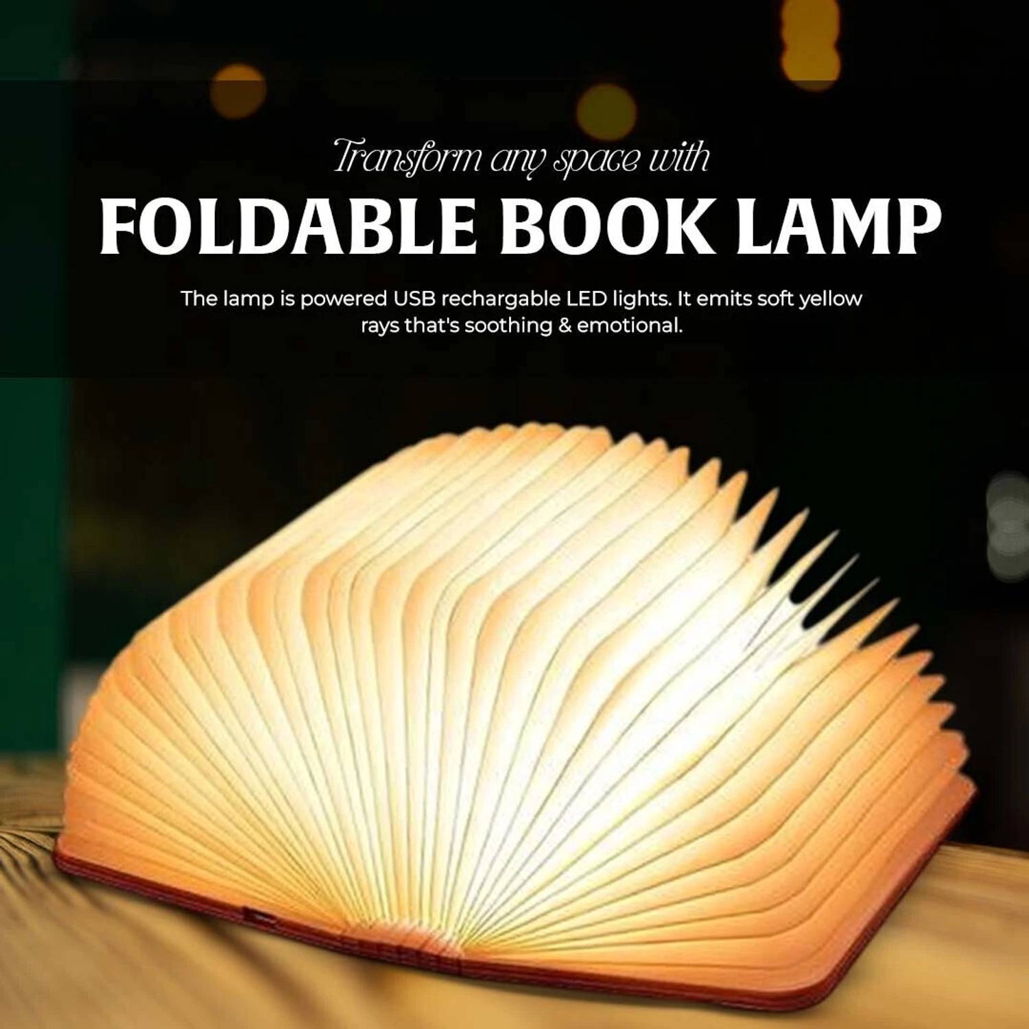 Arion Book Lamp Rechargeable LED Portable Table Lamp - Image 5