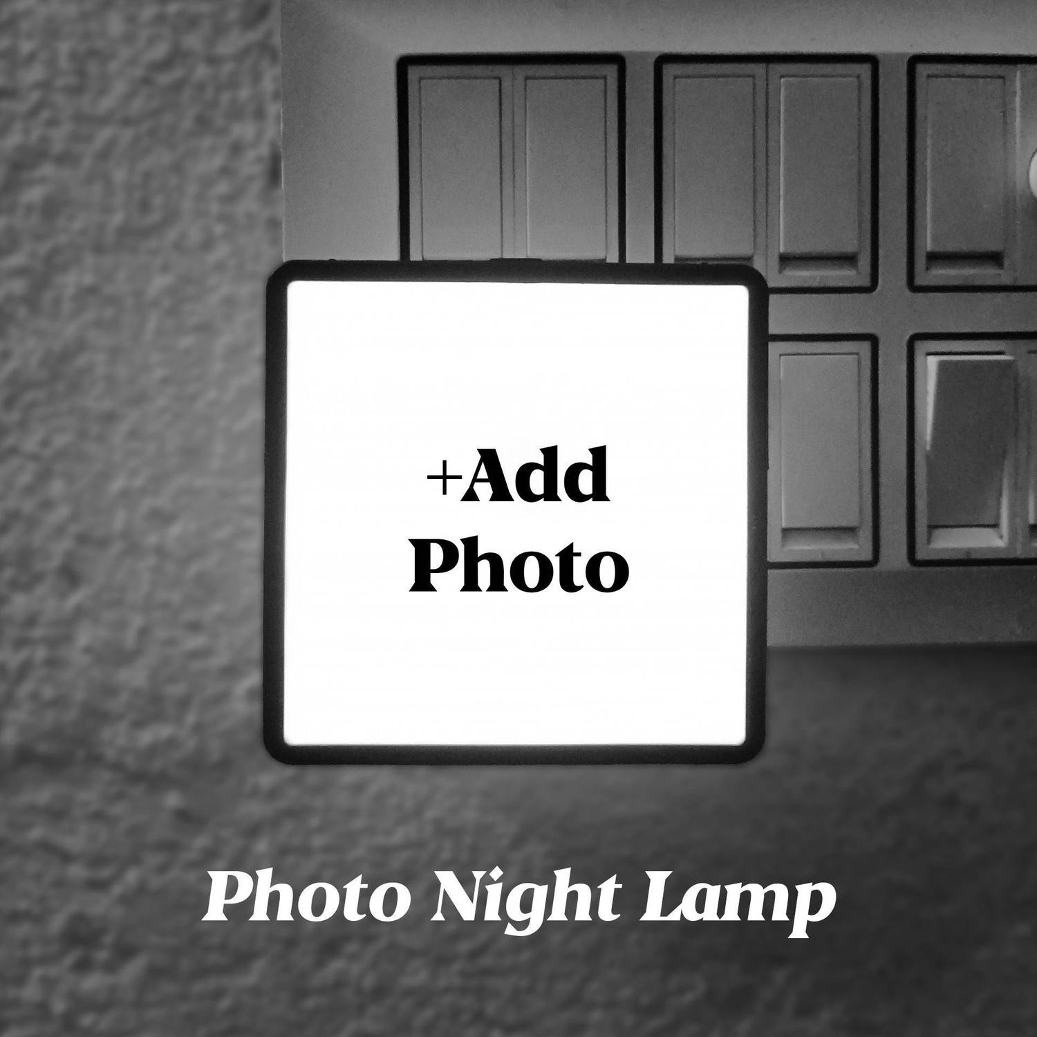 VipulGraphics Premium Customized Square Shape Photo Night Lamp (1