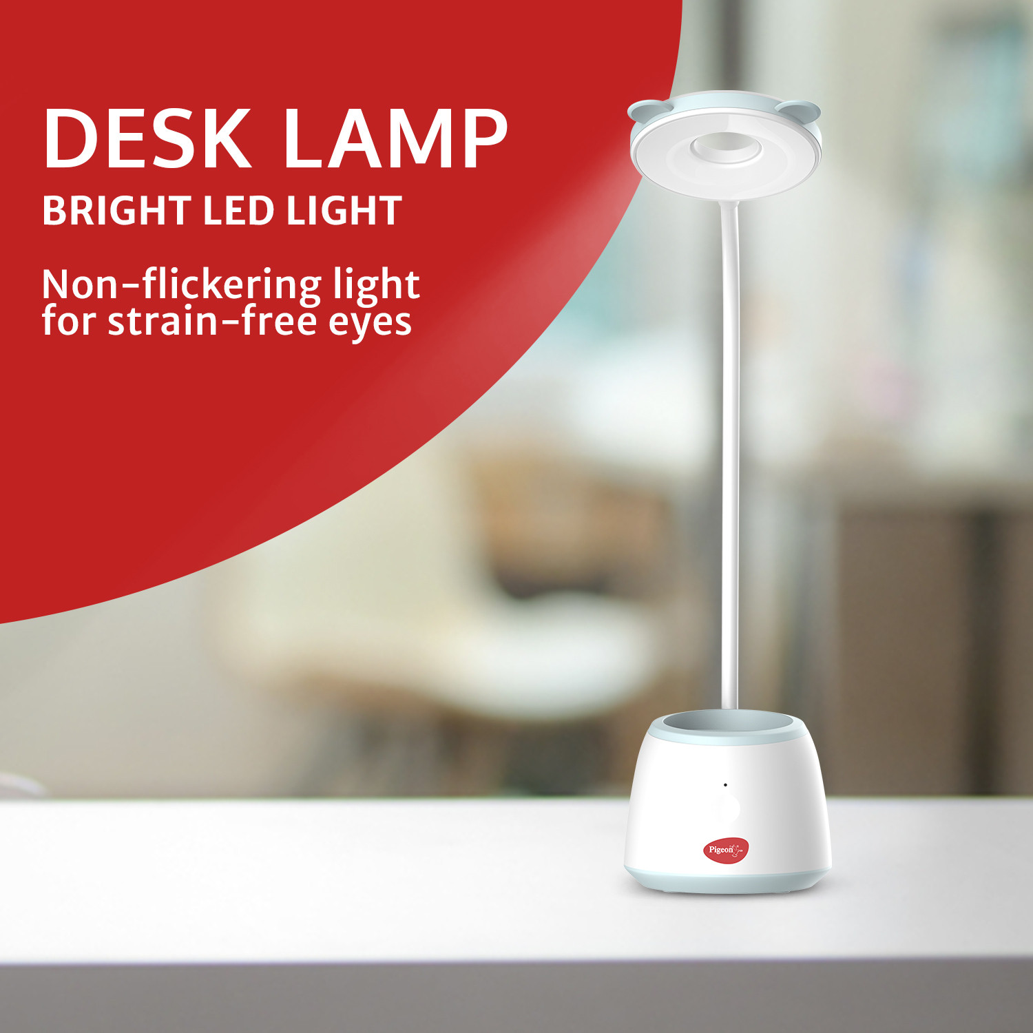 Image of Pigeon Pixo Emergency LED Study Lamp