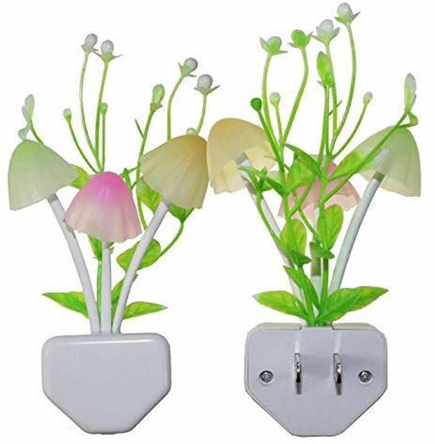ActrovaX Colorful Led Lamps Mushroom Shape Automatic Sensor Light Night Lamp